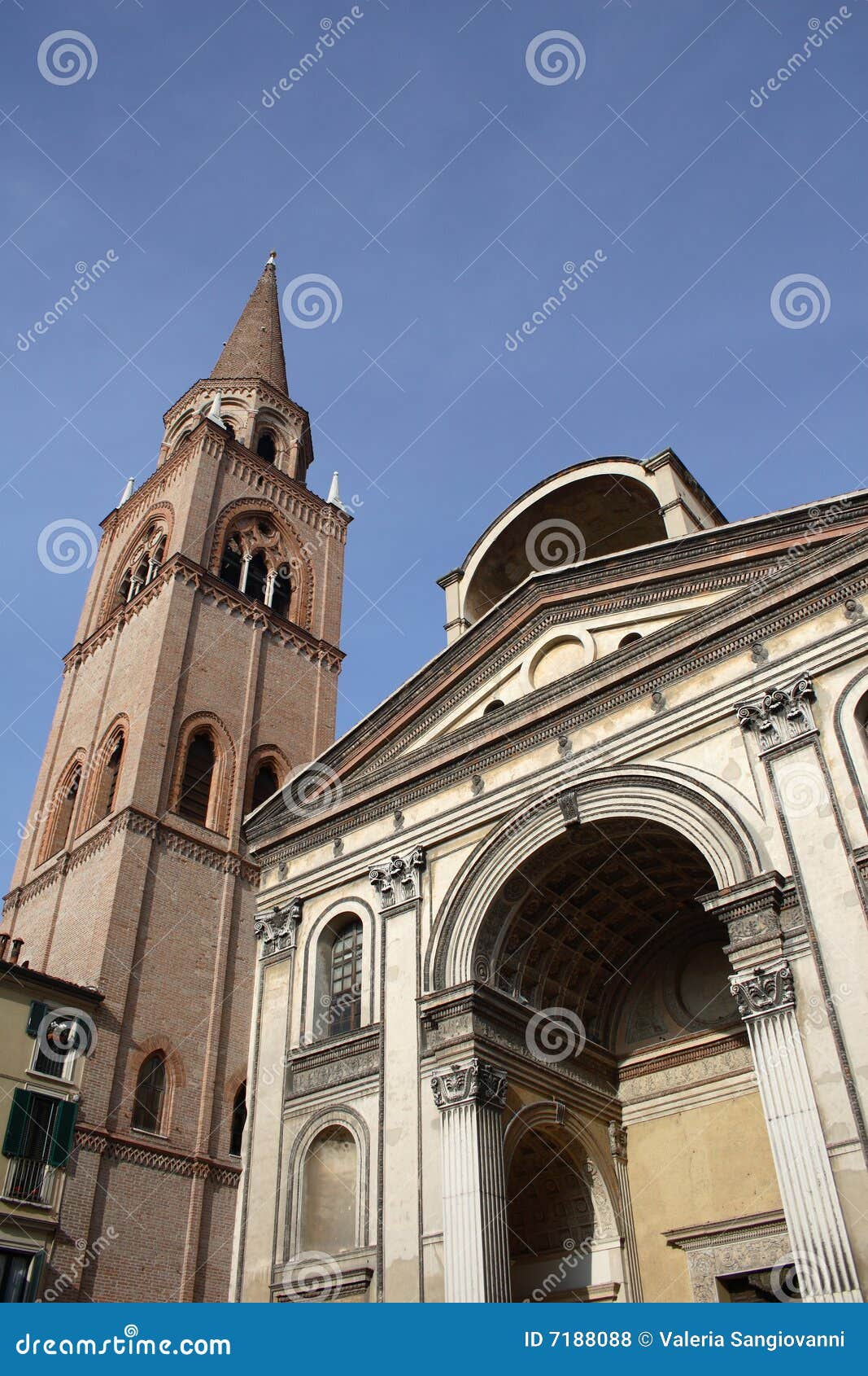 Cathedral in Mantova stock photo. Image of lombardia, cathedral - 7188088