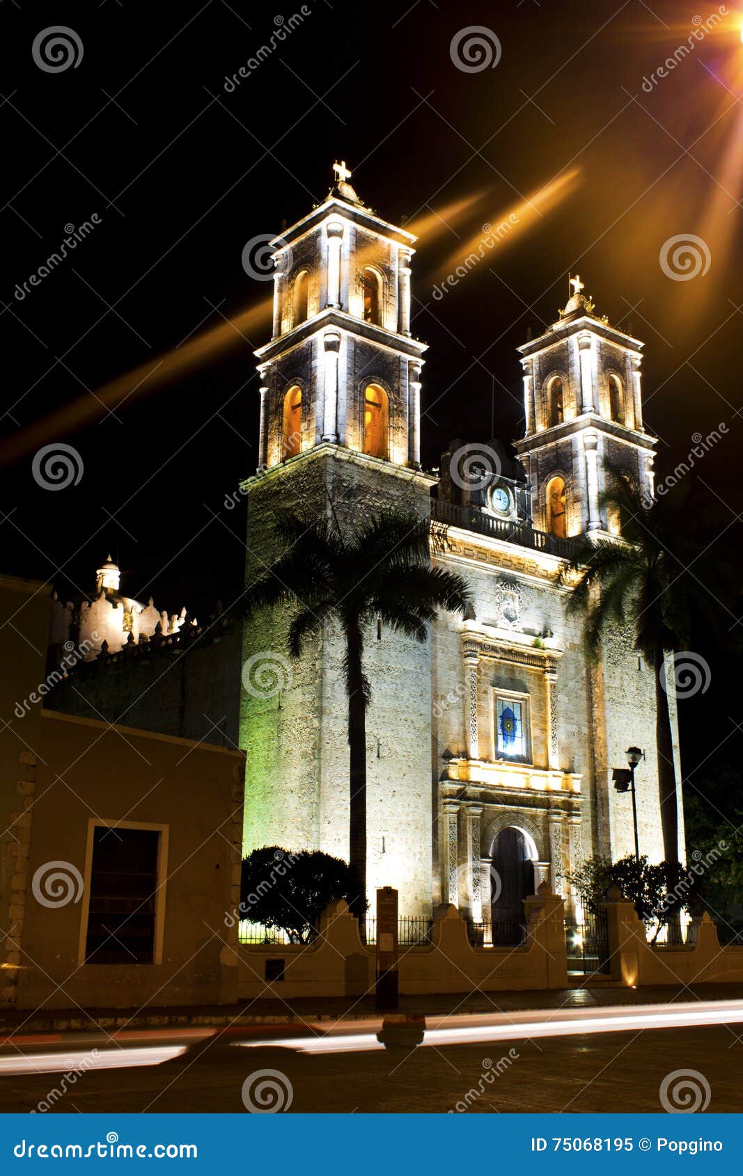 cathedral of san gervasio in valladolid, mexico
