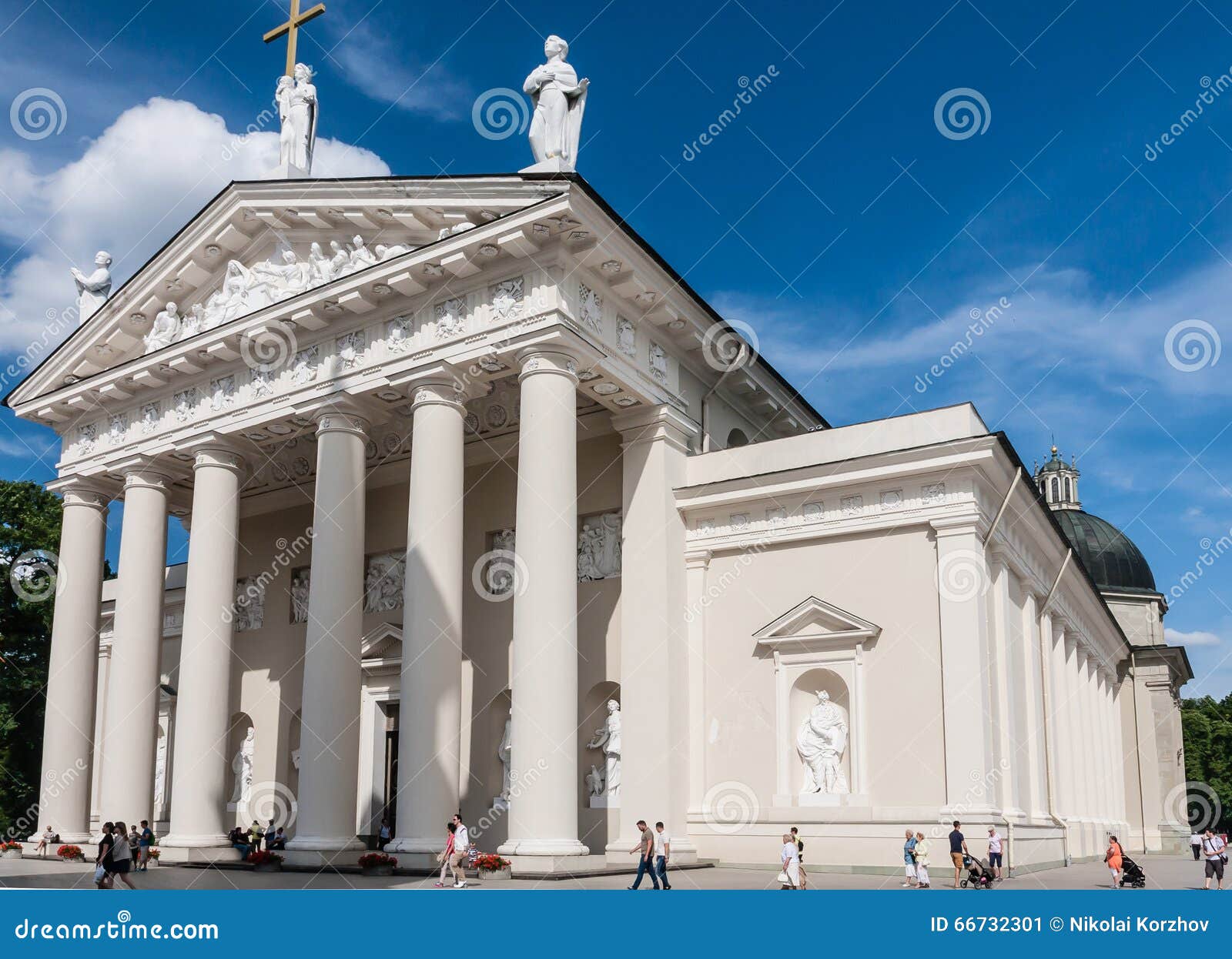 Cathedral of St. Stanislaus and St Editorial Photo Image of composer