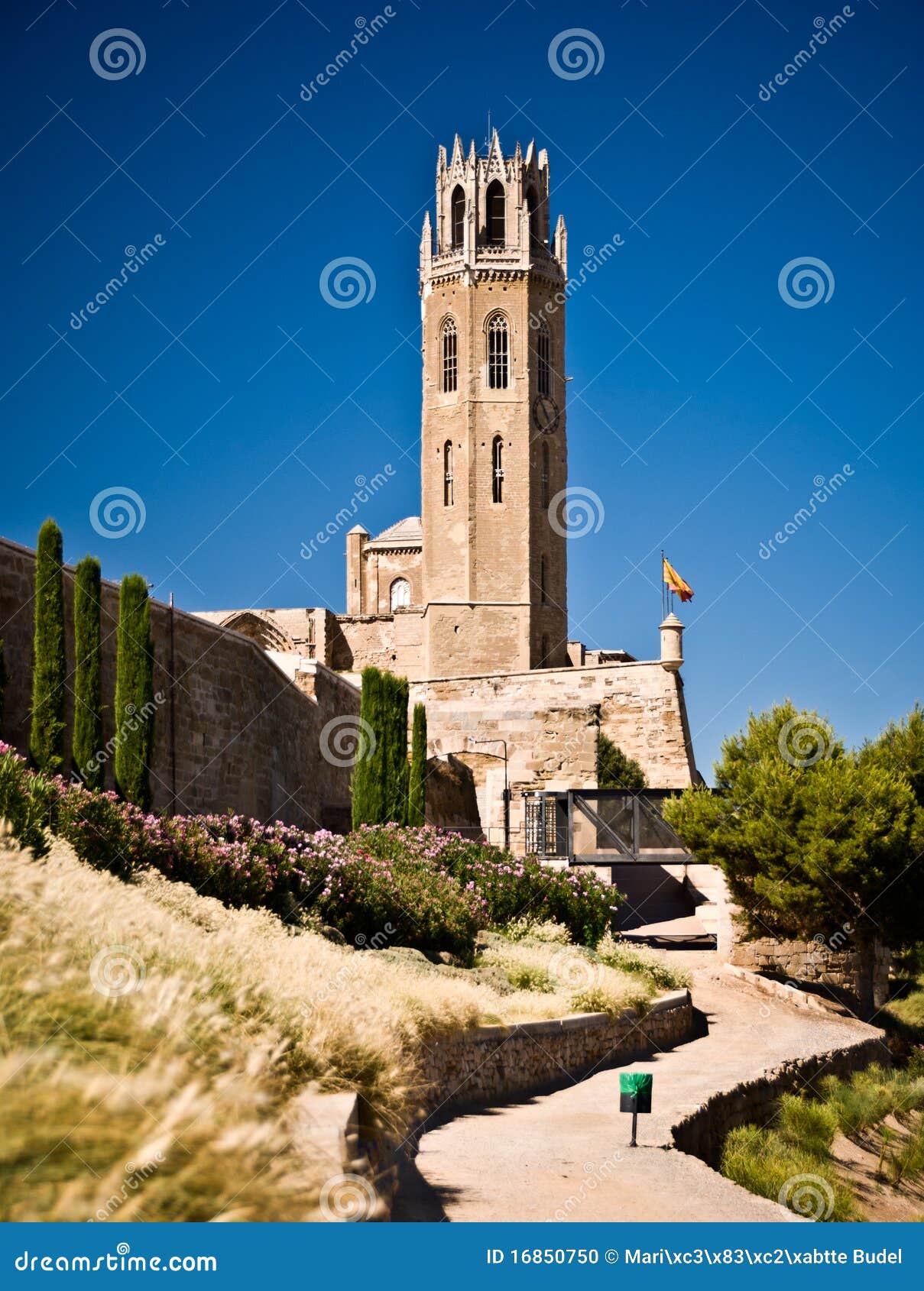 cathedral of sue vella, lleida, catalunya, spain