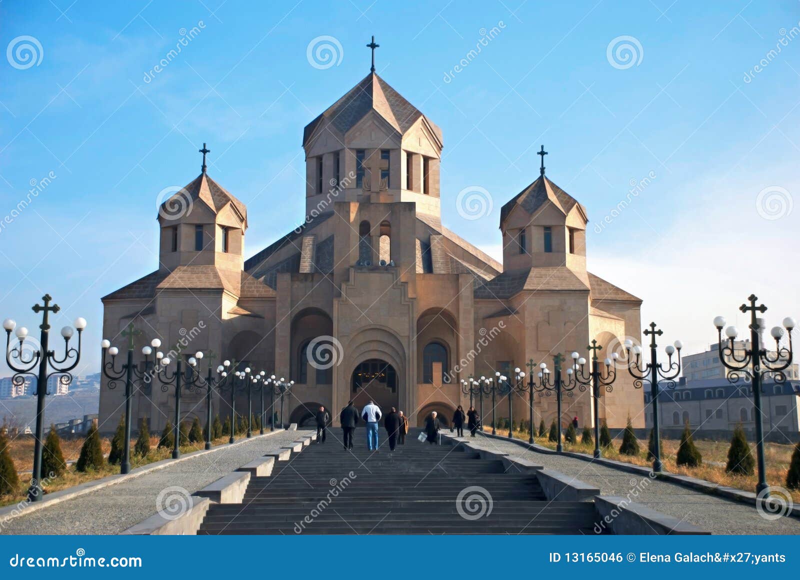 Cathedral In Yerevan Royalty Free Stock Image Image 13165046
