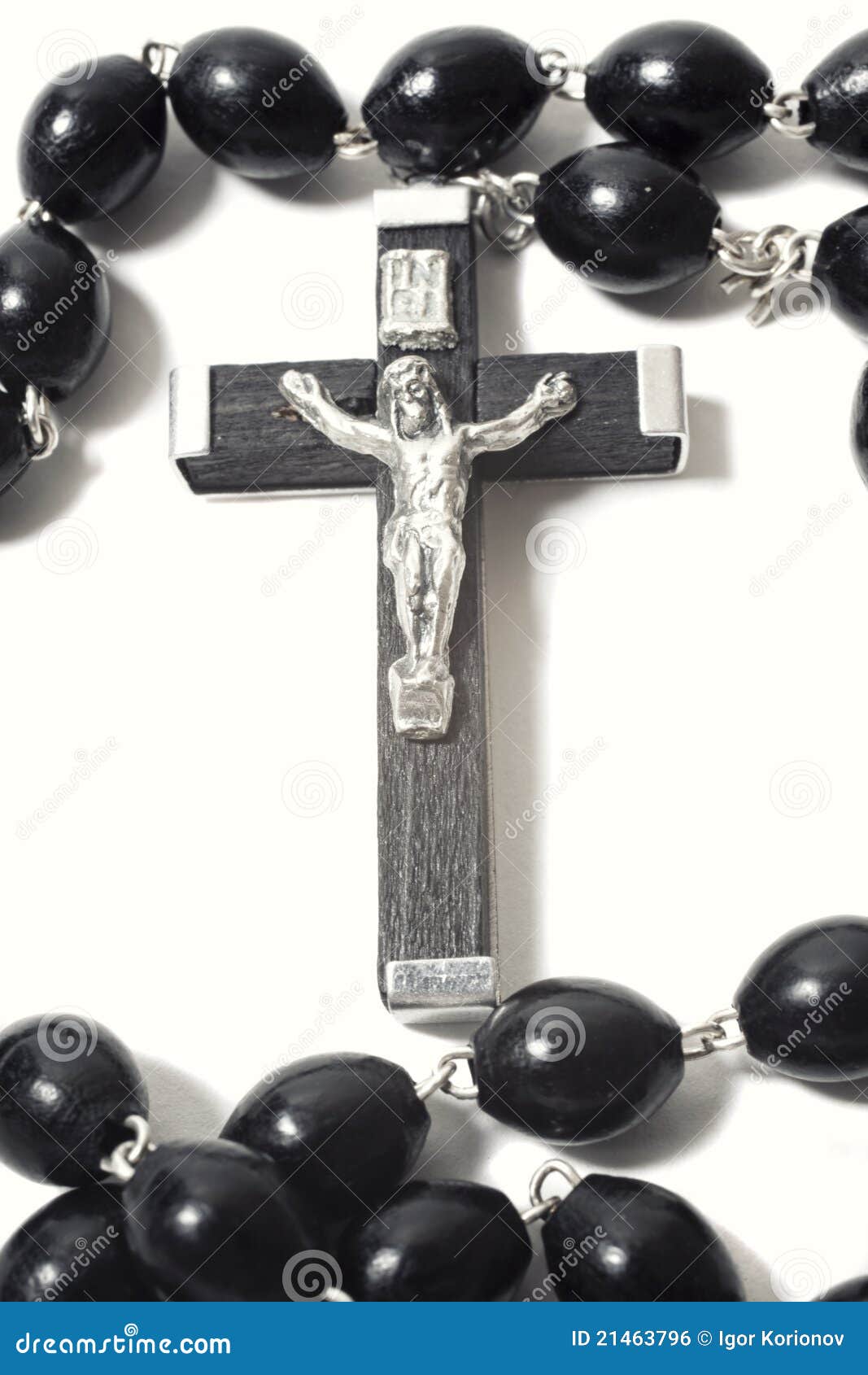 Catholic Rosary with Crucifix Stock Photo - Image of cross, religion ...