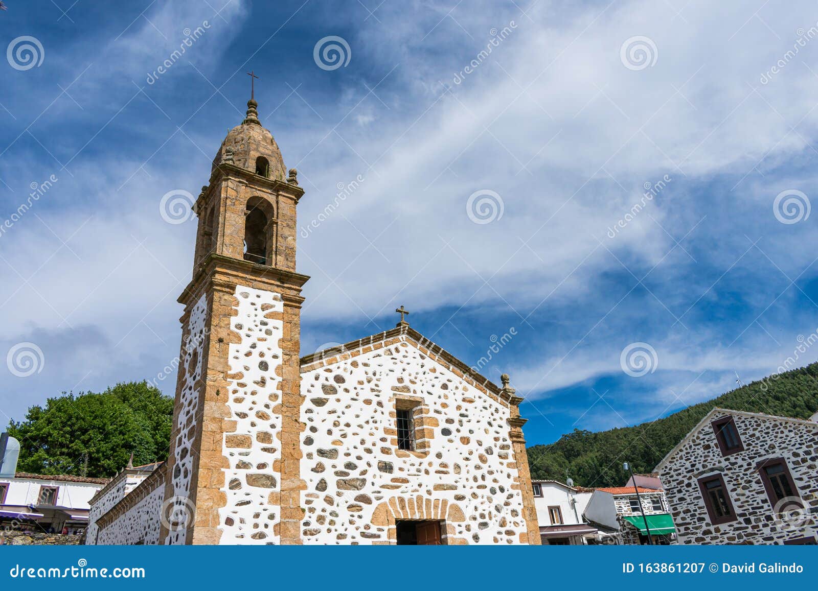 Catholic Temple, Church on the Atlantic Coast Stock Image Image of