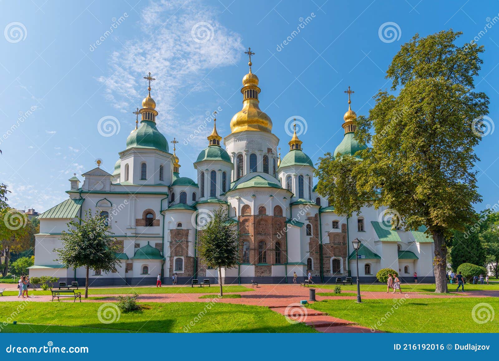 Cathédrale Saintesophie De Kiev Ukraine Photo éditorial Image du