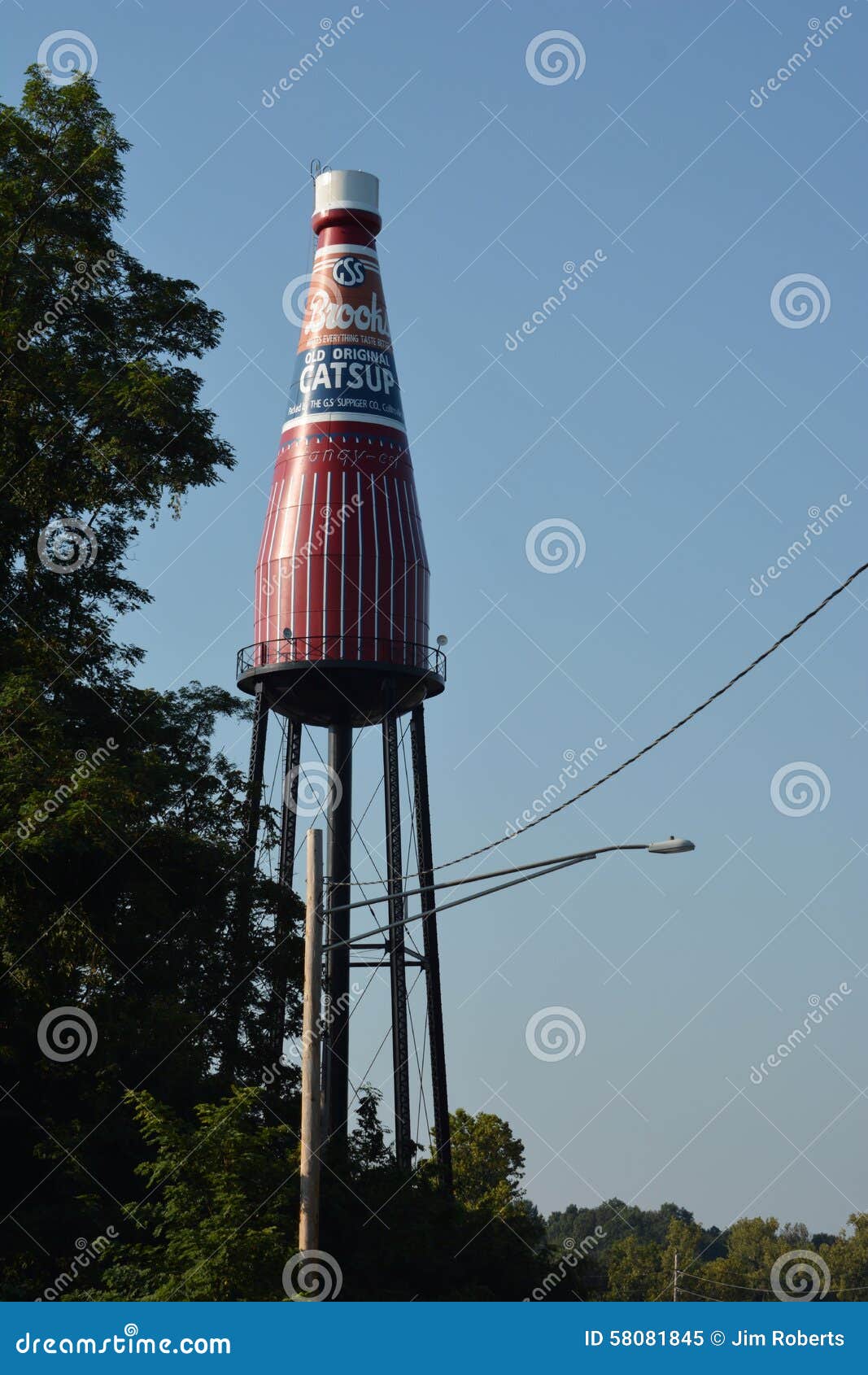 Collinsville Illinois Maior Garrafa Catsup Mundo Lado Route 159 Esta fotos,  imagens de © EWYMedia #469035396