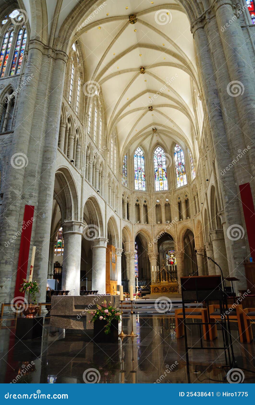 Cattedrale St Michel A Bruxelles Belgio Immagine Stock Immagine Di Bruxelles Belgio