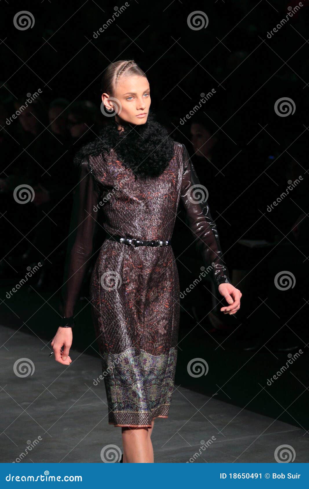 Catwalk Fashion Show Milan Fashion Week Editorial Photo - Image of ...