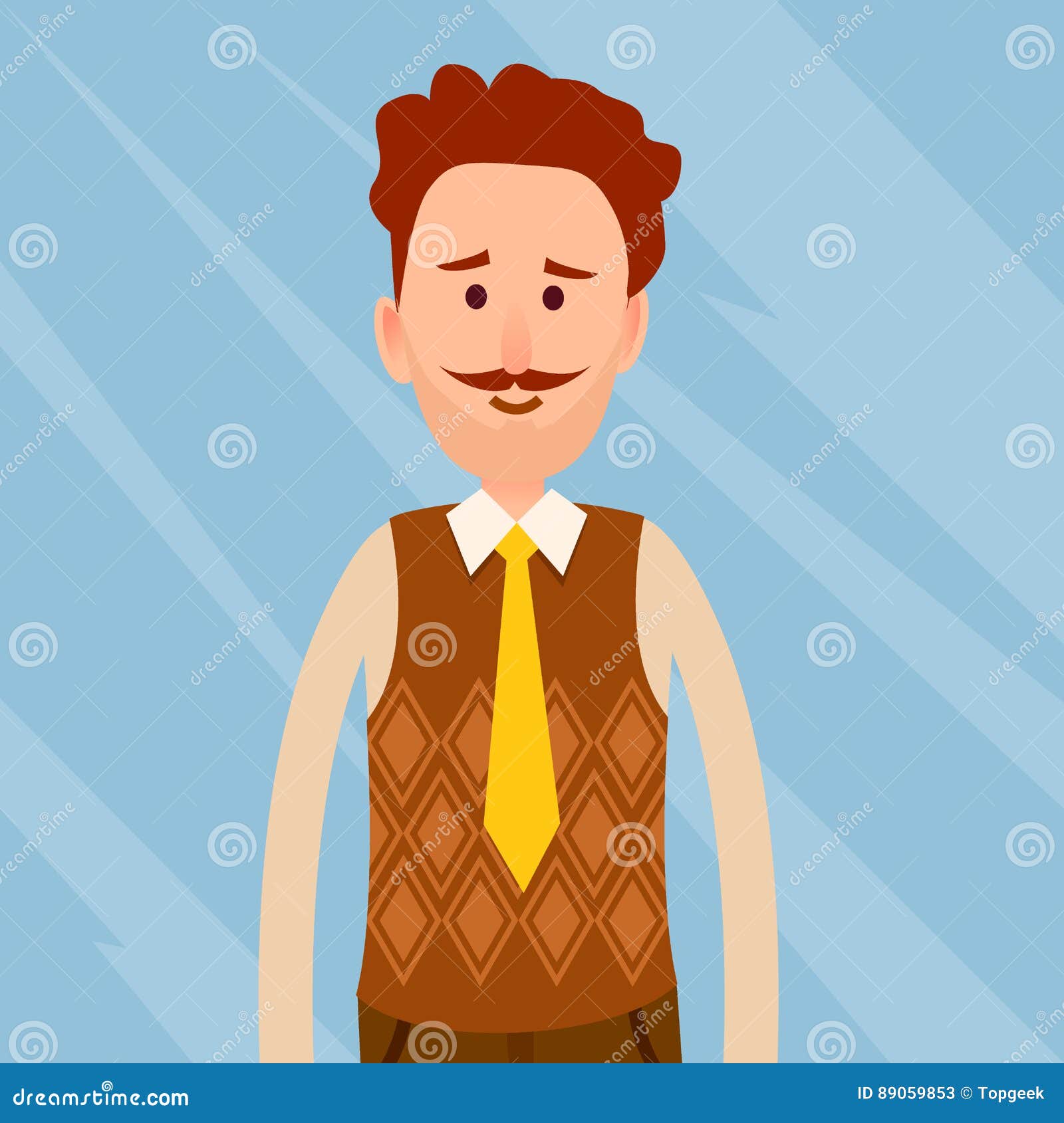 Caucasian Man with Curly Hair and Whisker Close-up Stock Vector - Illustration of jerkin, hair: 89059853 Caucasian Man with Curly Hair and Whisker Close-up Stock Vector - Illustration of jerkin, hair: 89059853