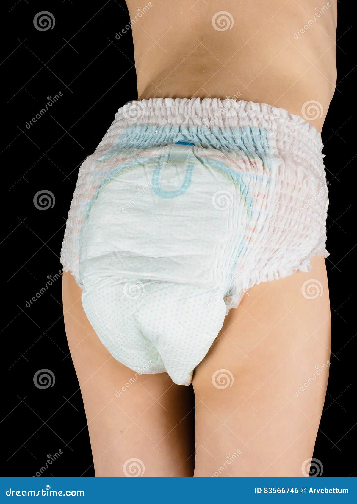 Diapers Toddler Wearing Stock Photos - Free & Royalty-Free Stock