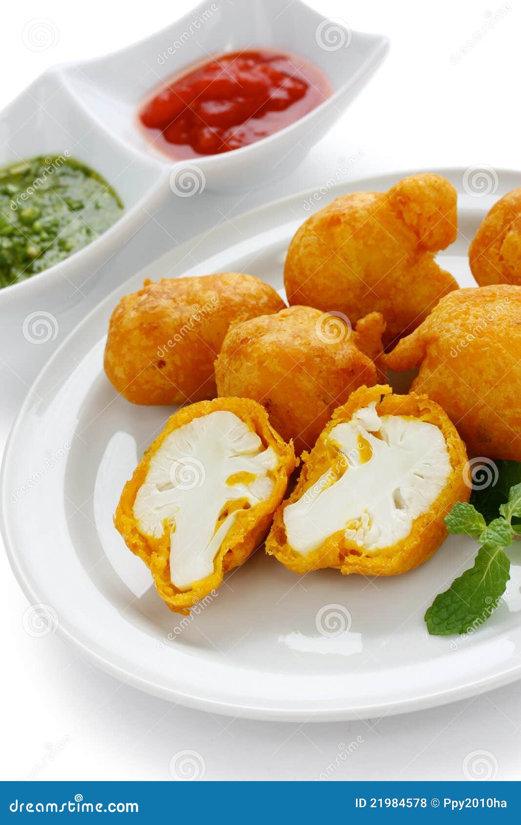 Cauliflower Pakora , Indian Cuisine Stock Photo Image of cooking