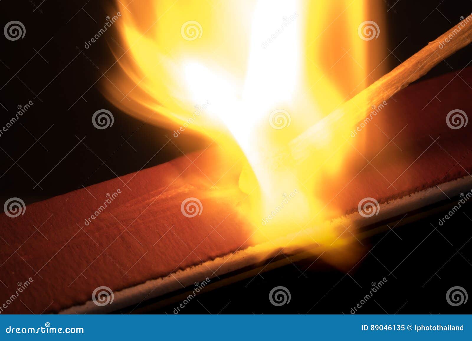 Causing Fire of Matchsticks Stock Image Image of macro, burnt 89046135