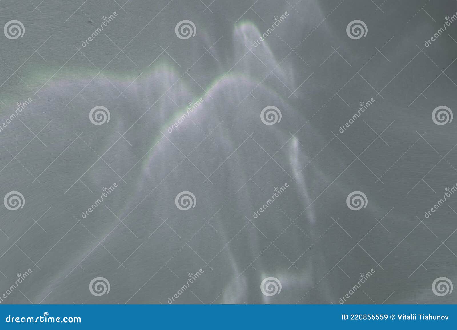 Caustic Effect, Play of Shadows on a Grey Background Stock Image