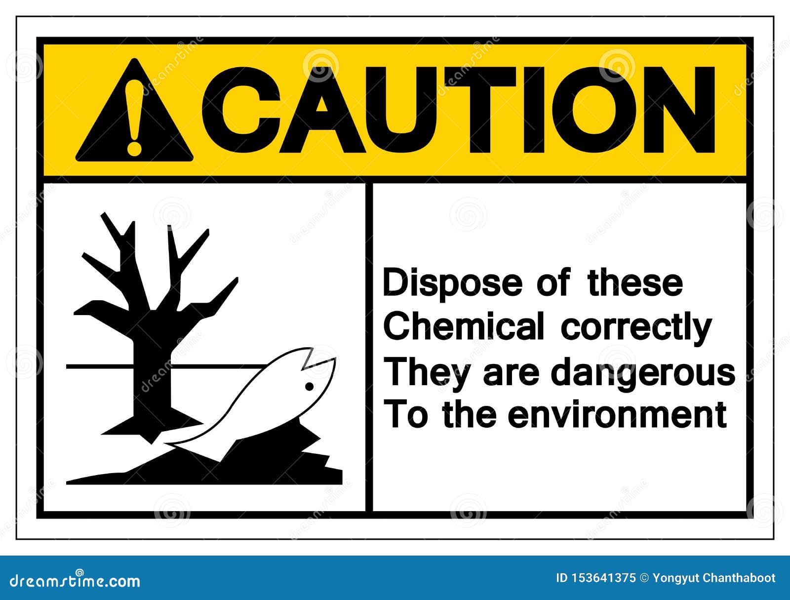 Caution Dispose of these Chemical Correctly they are Dangerous To the