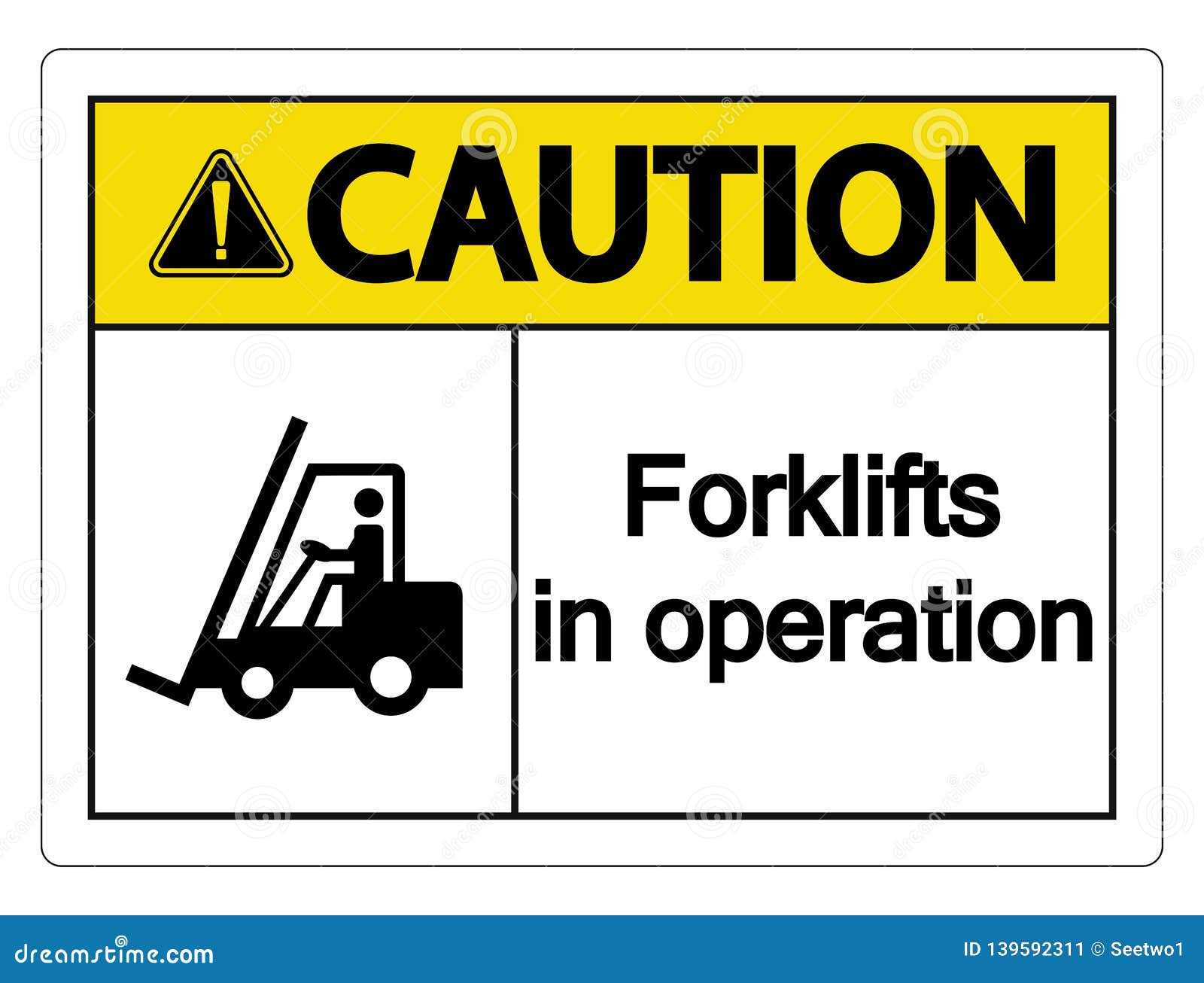 ForkLift Warning Signs