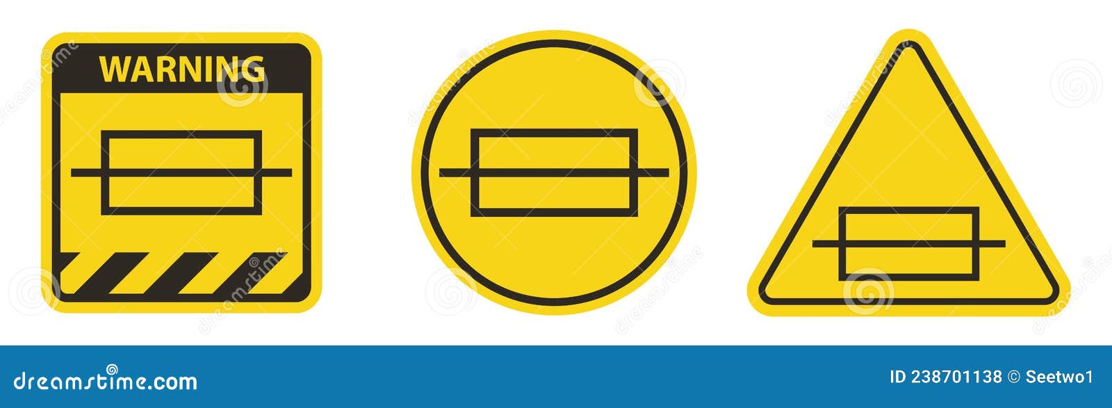 Caution Fuse Symbol Sign on White Background Stock Vector Illustration of current, linear