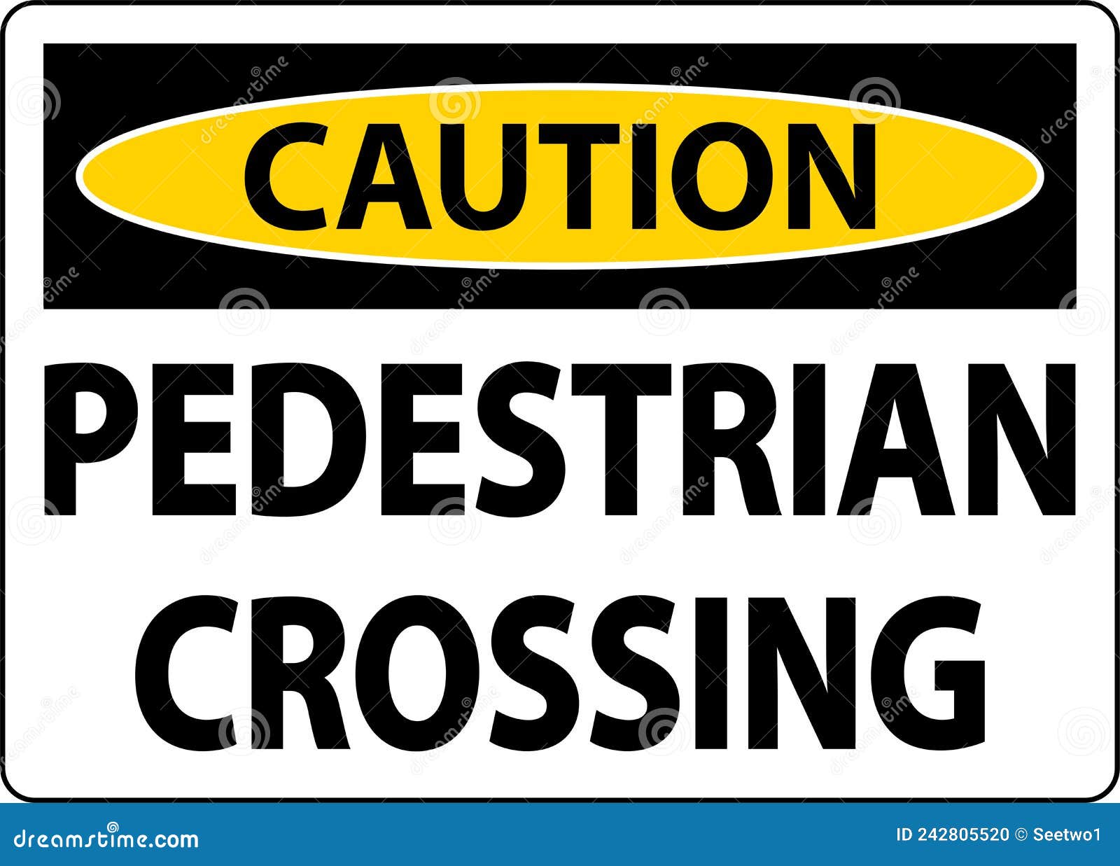 Caution Pedestrian Traffic Sign Stock Illustration CartoonDealer consider-the-following-parallelogramfind-the-valus-of-the-utunknowins-x