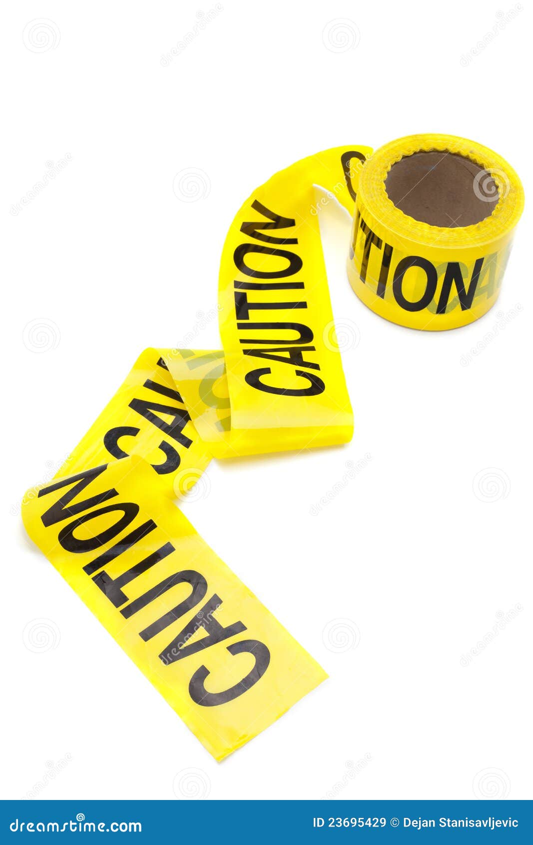 Caution tape stock image. Image of tape, ribbon, hazard 23695429