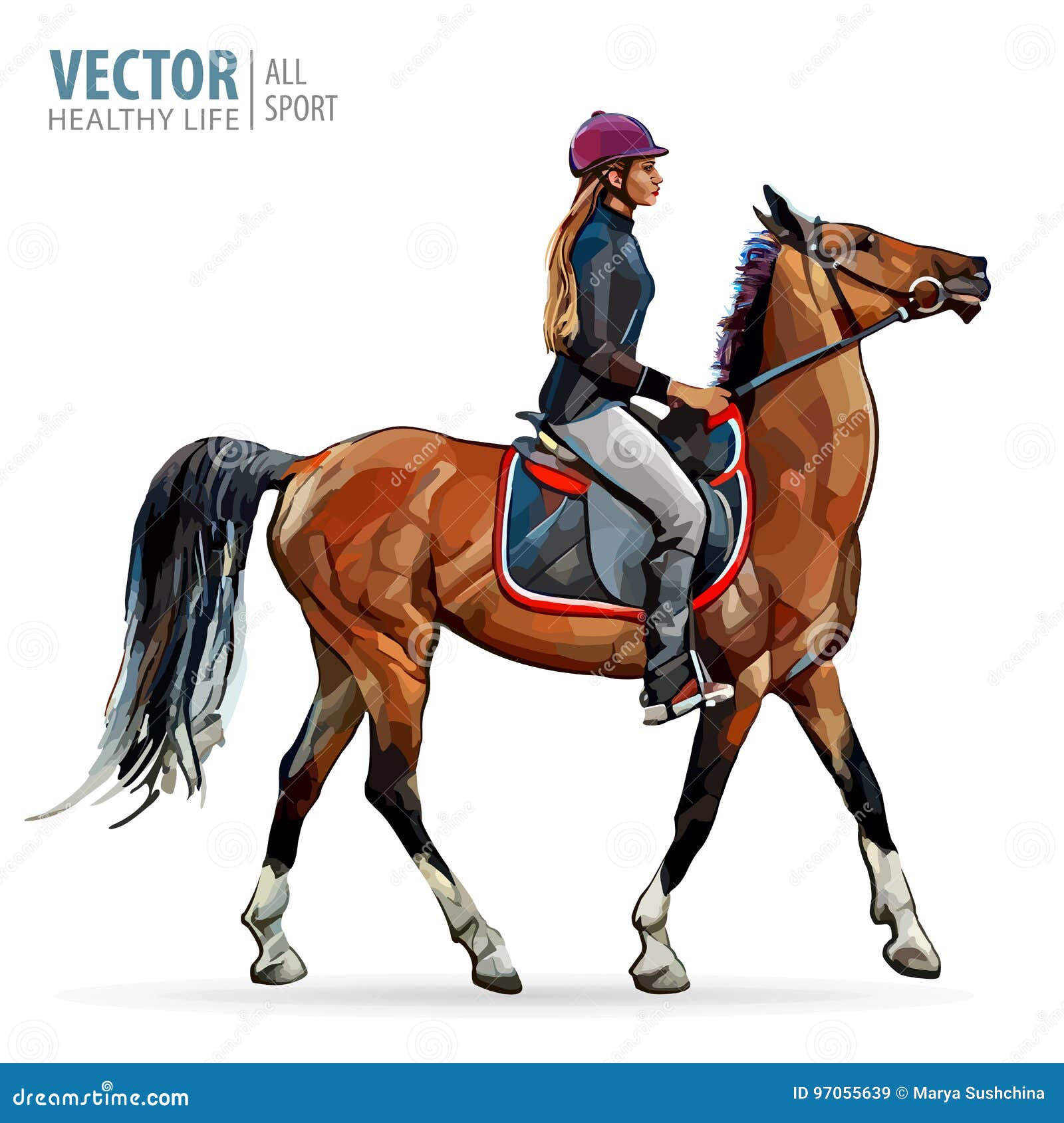 única linha contínua desenho jovem jóquei a cavalo. cavalo de corrida com  jóquei. campeão. passeios a cavalo. esporte equestre. jóquei montando cavalo  pulando. uma linha desenhar ilustração em vetor design gráfico 23657493