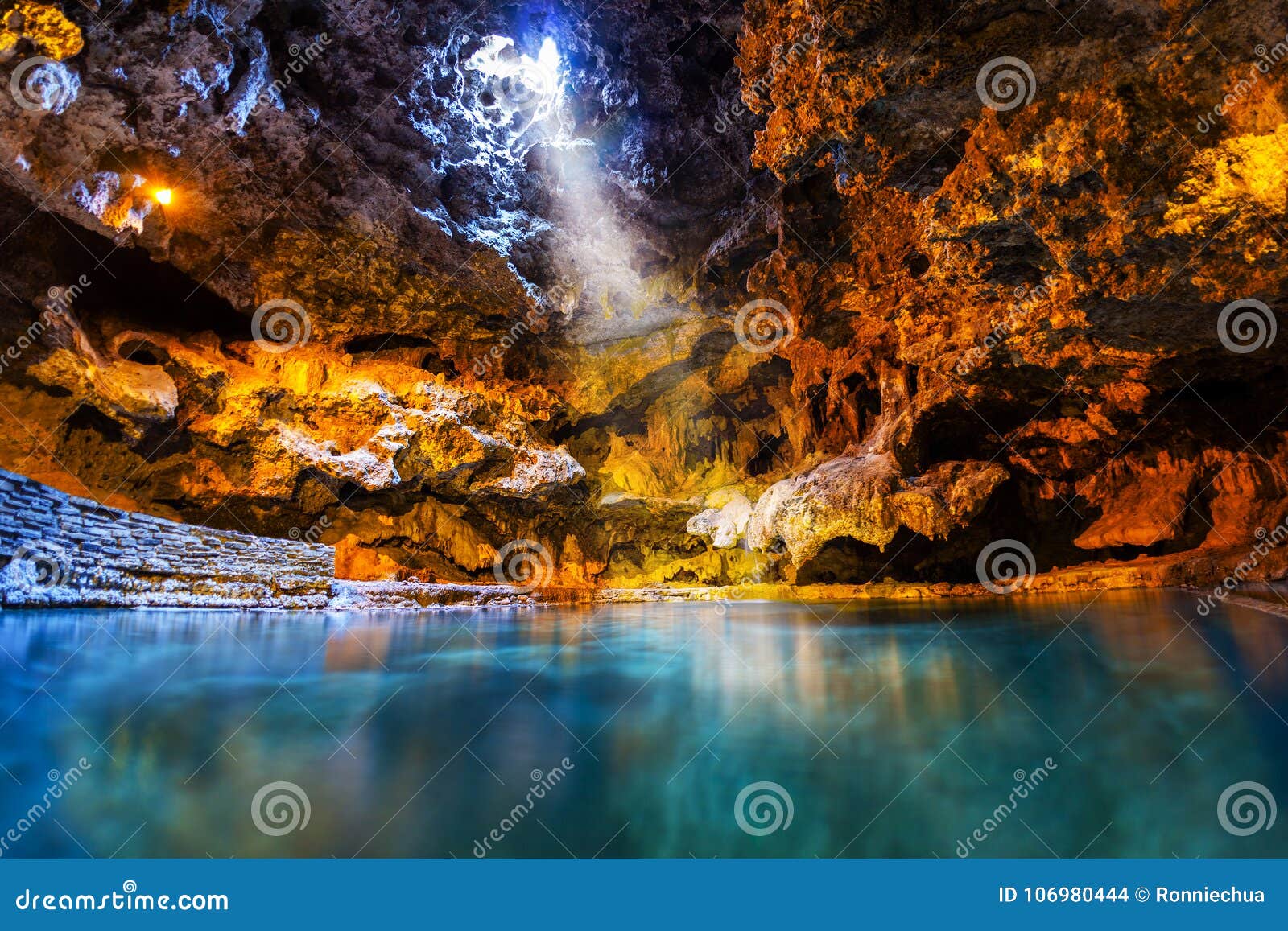 cave and basin historic site in banff national park, canada