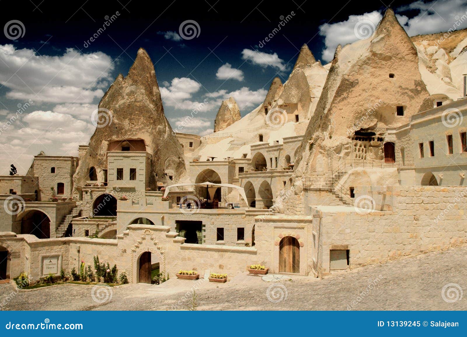 cave dwellings in goreme, cappadocia, turkey