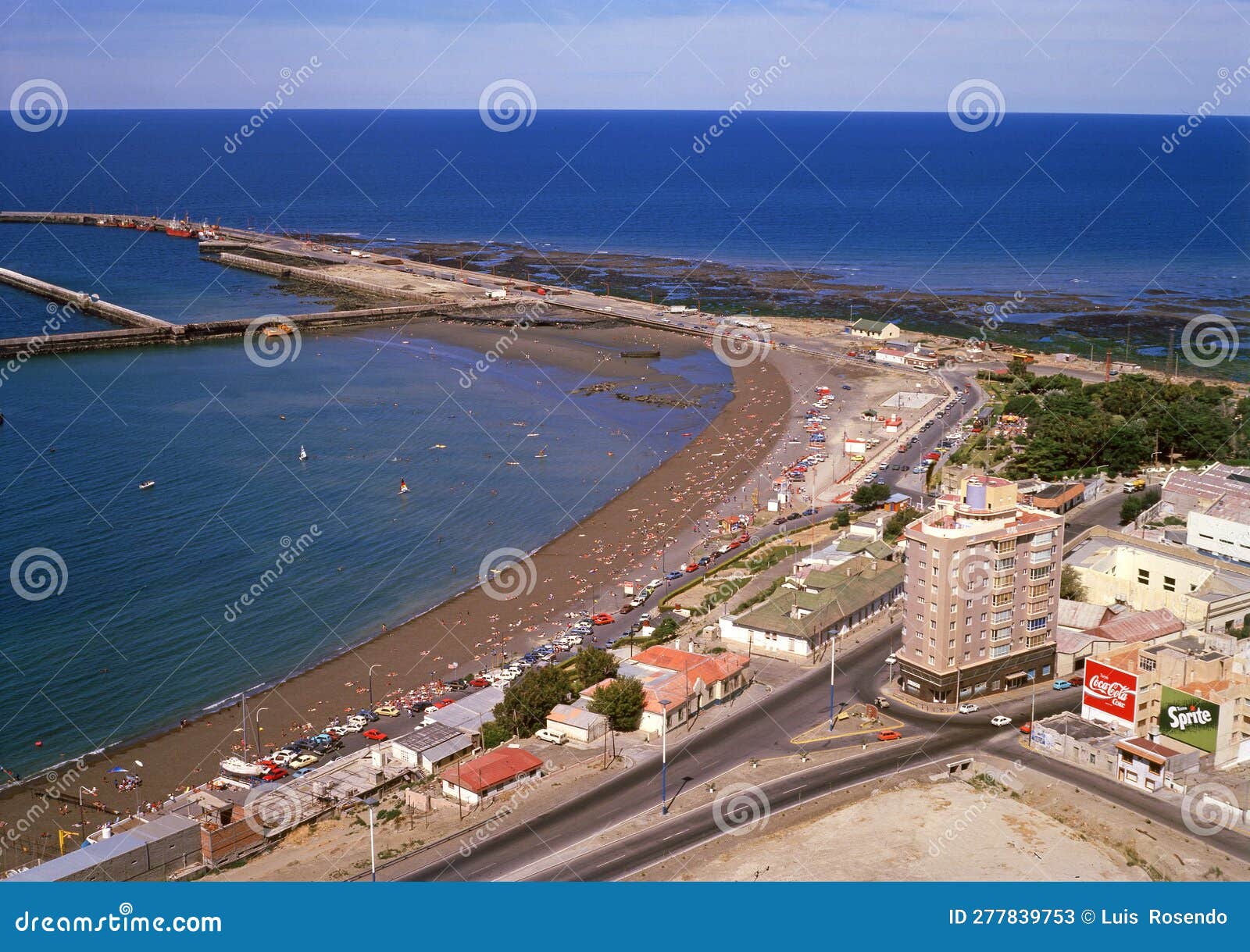 panoramic viux ,argentina patagonia ,comodoro rivadavia