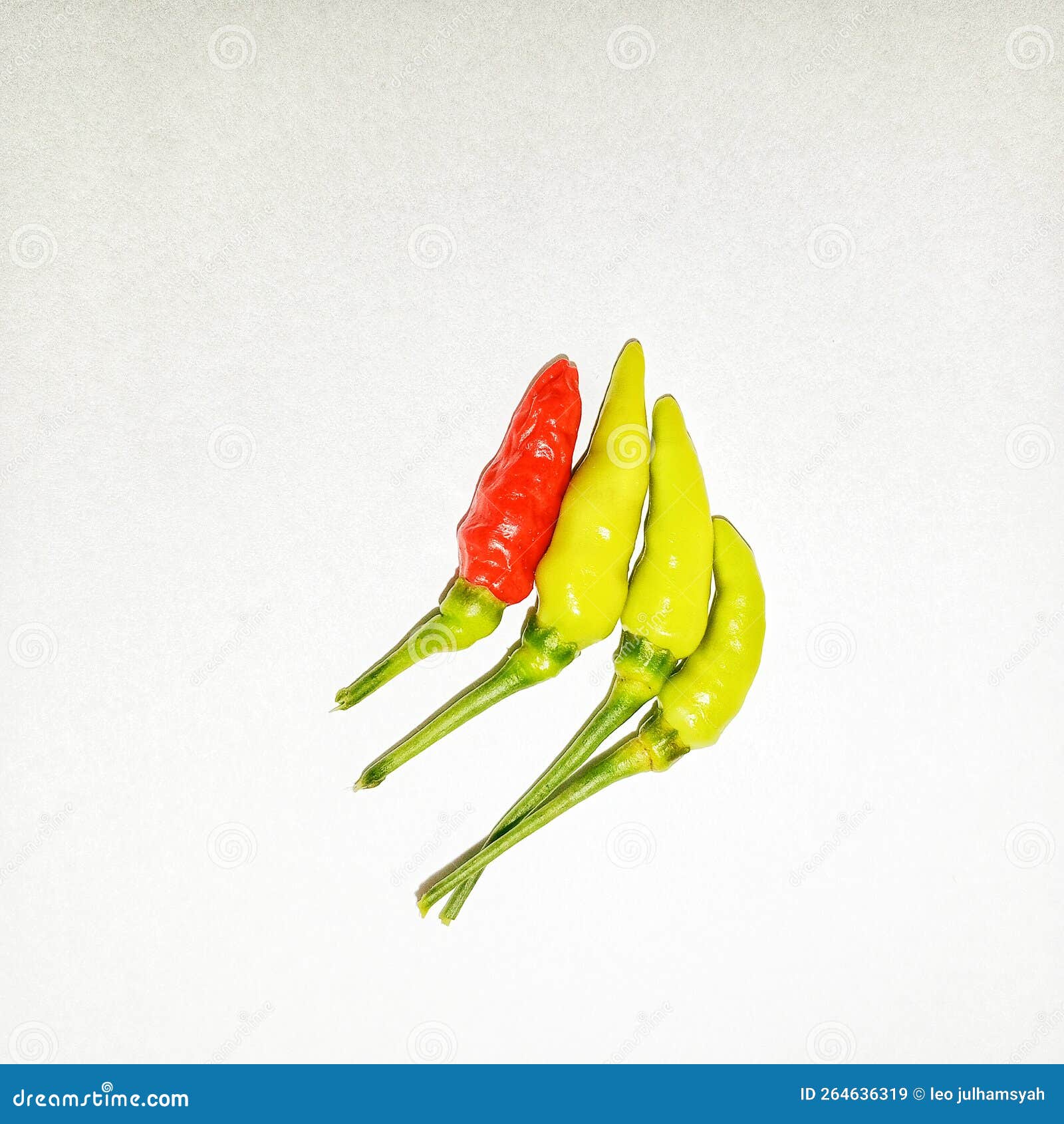 Cayenne Pepper is Very Spicy and Delicious Stock Illustration