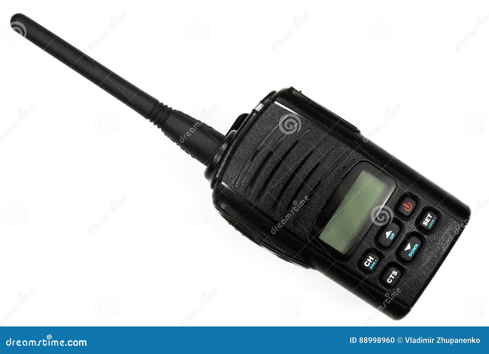 CB Radio Isolated on the White Background Stock Photo Image of frequency, objects 88998960
