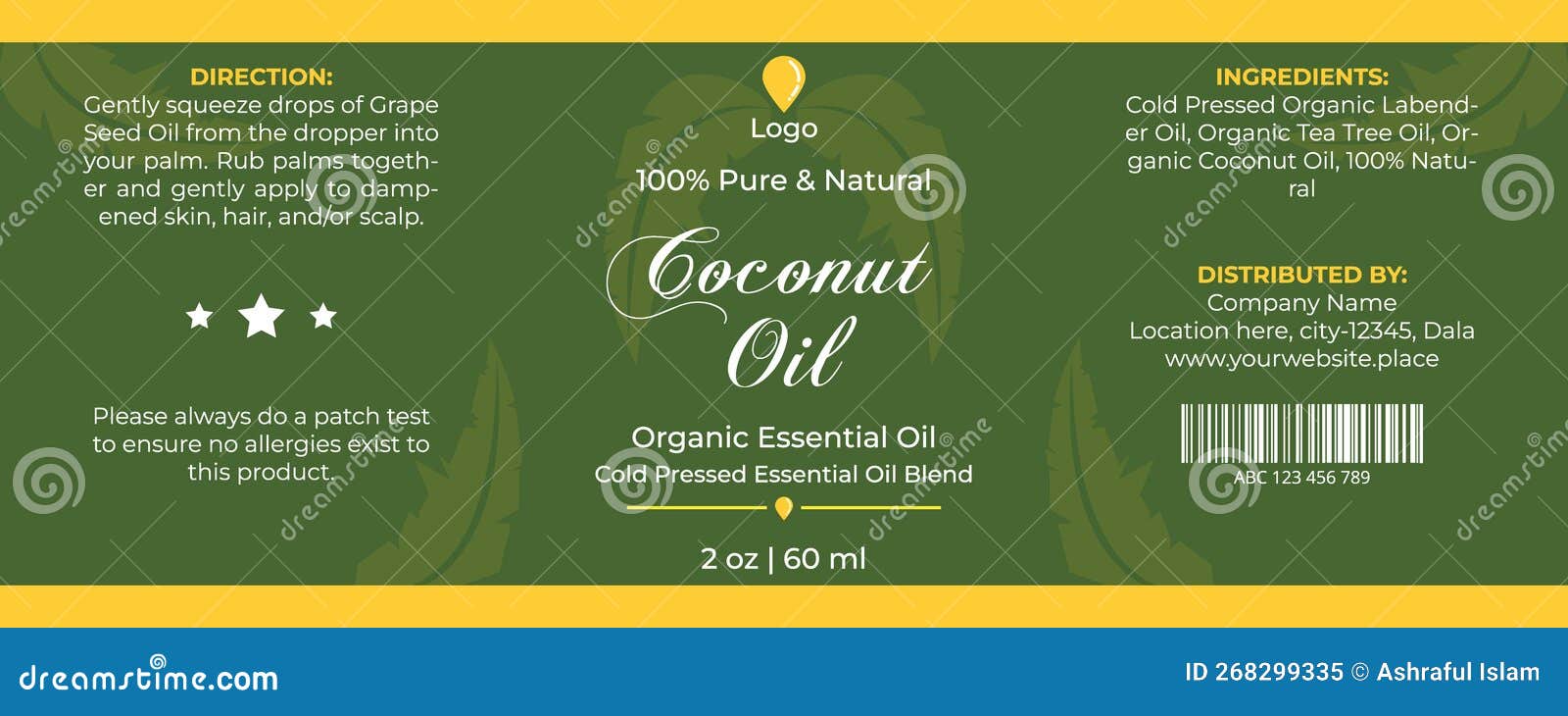 cbd label  template, dropper bottle label  template