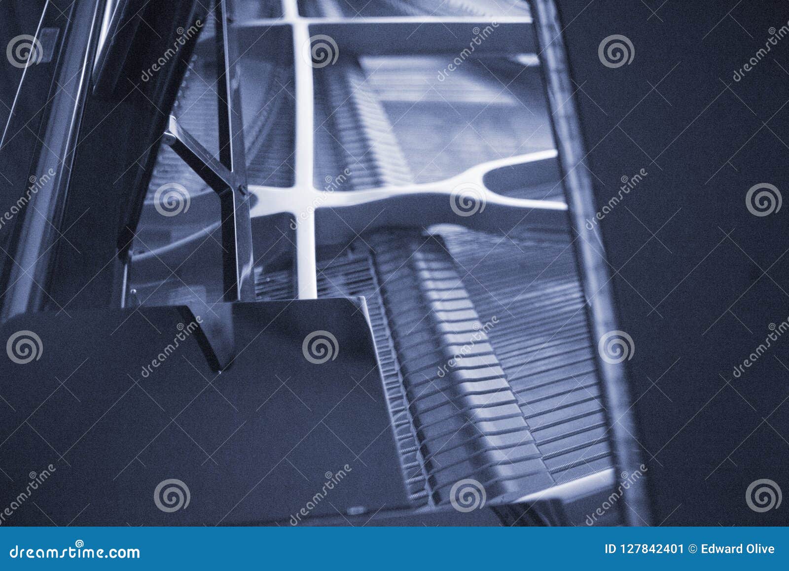 Concert Grand Piano Strings Stock Image Image of performance, string