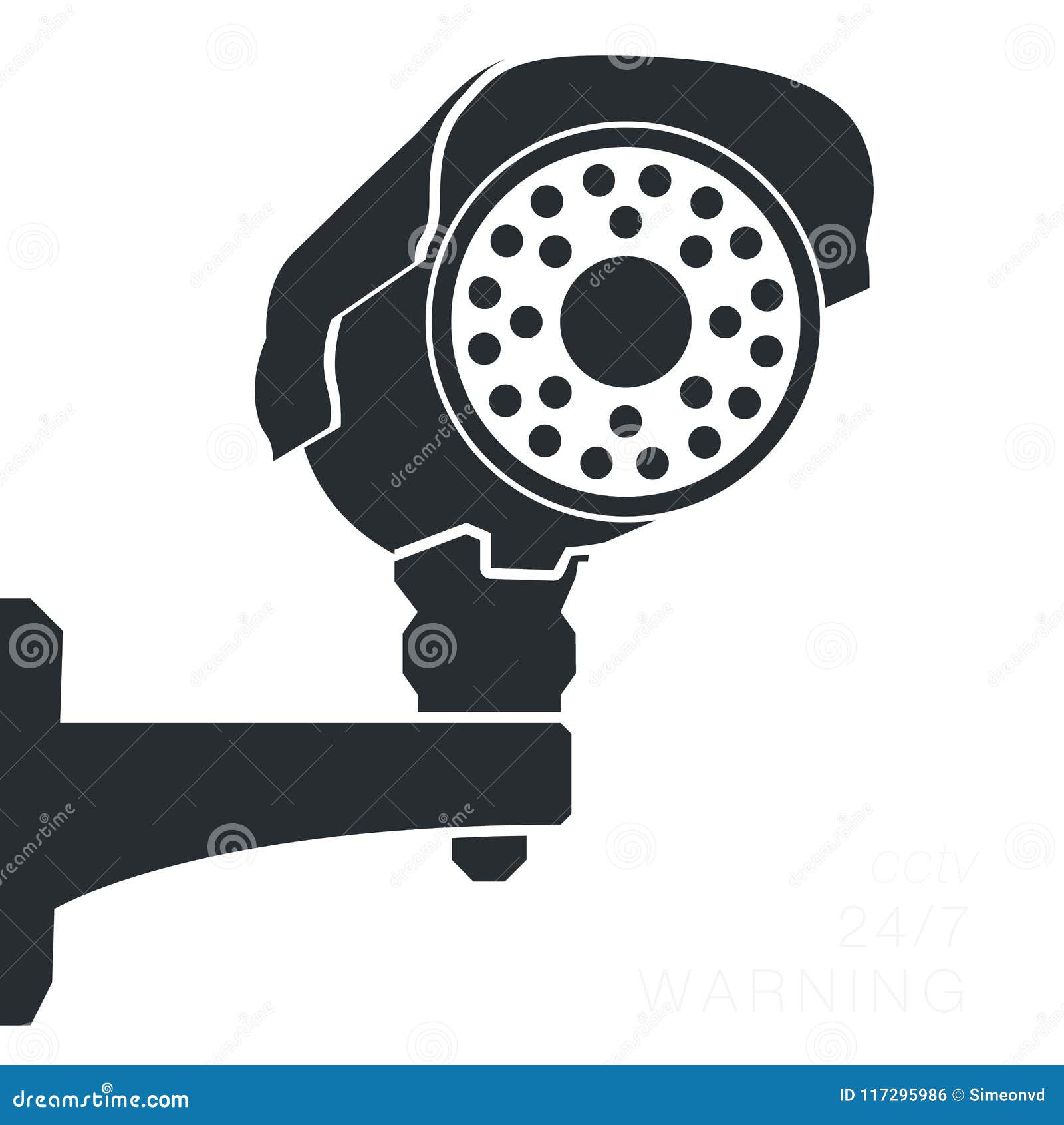 CCTV Camera. Security Surveillance System Stock Vector ...