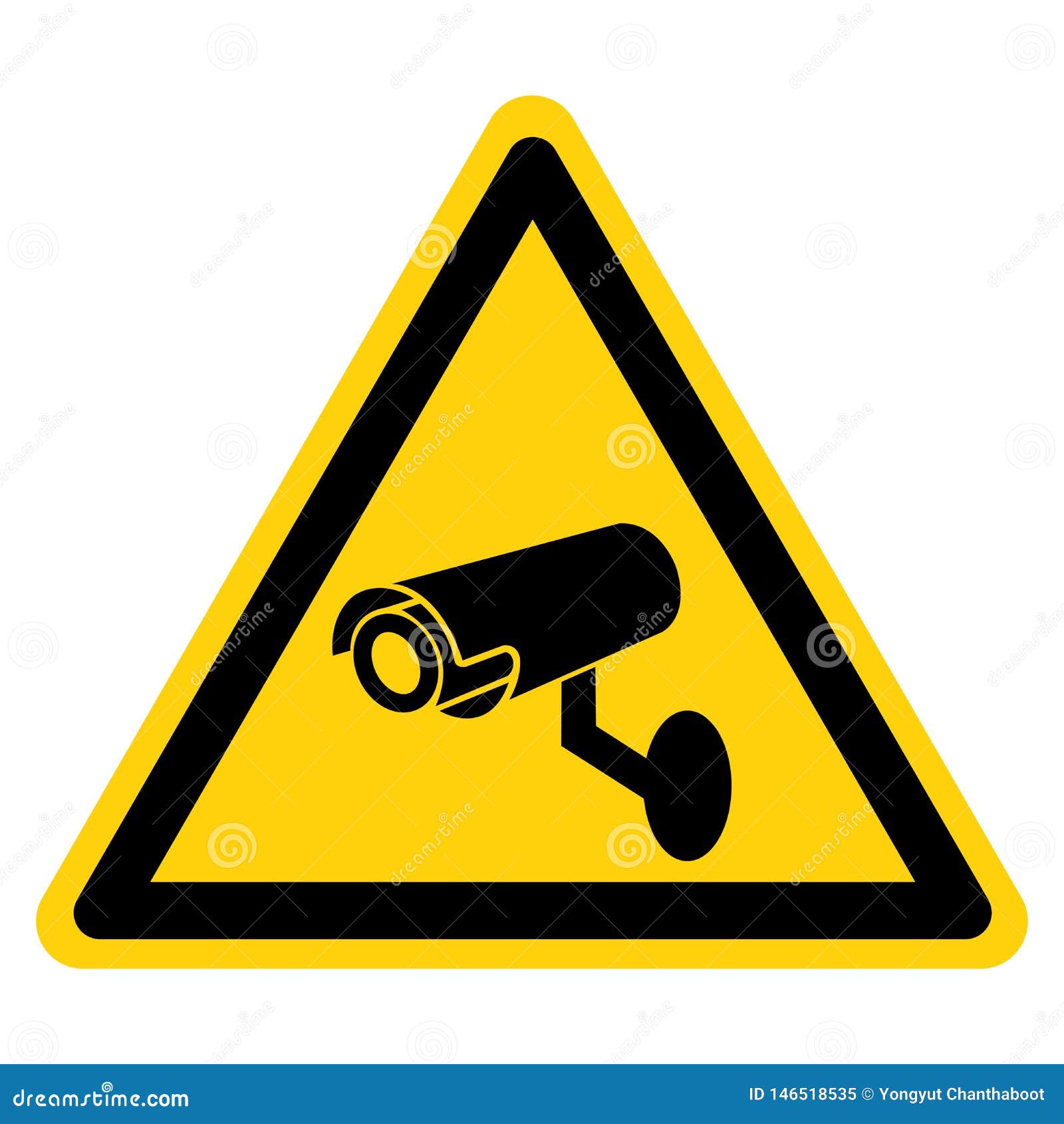 CCTV Security Camera Symbol Sign, Vector Illustration, Isolate on White