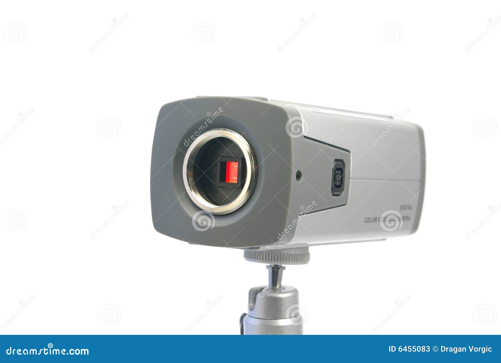CCTV with Sensor stock image. Image of lens, property 6455083