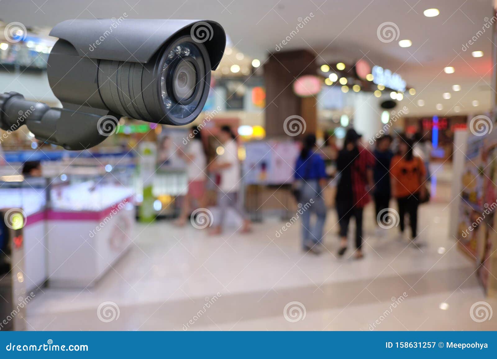 Cctv Tool In Shopping Mall Equipment For Security Systems Stock Image Image Of Monitoring