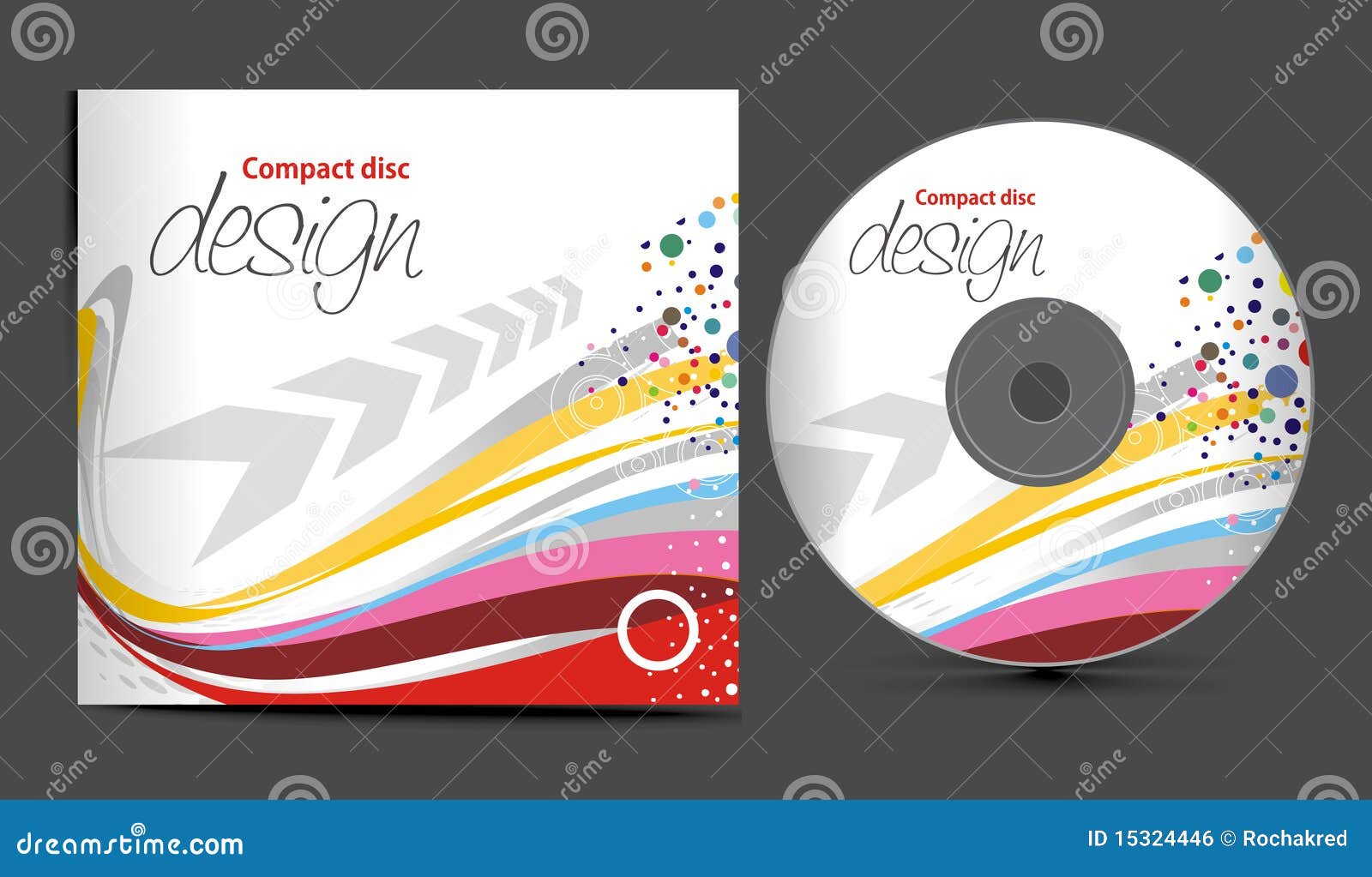 Ongebruikt Cd Cover Design Illustration 15324446 - Megapixl RL-62