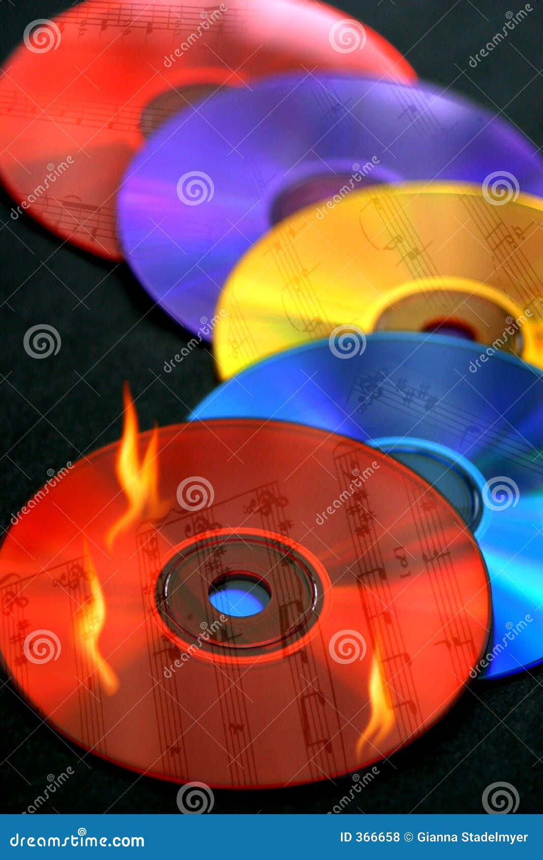 CD het Branden stock foto. Image of broodje, verbranding 366658