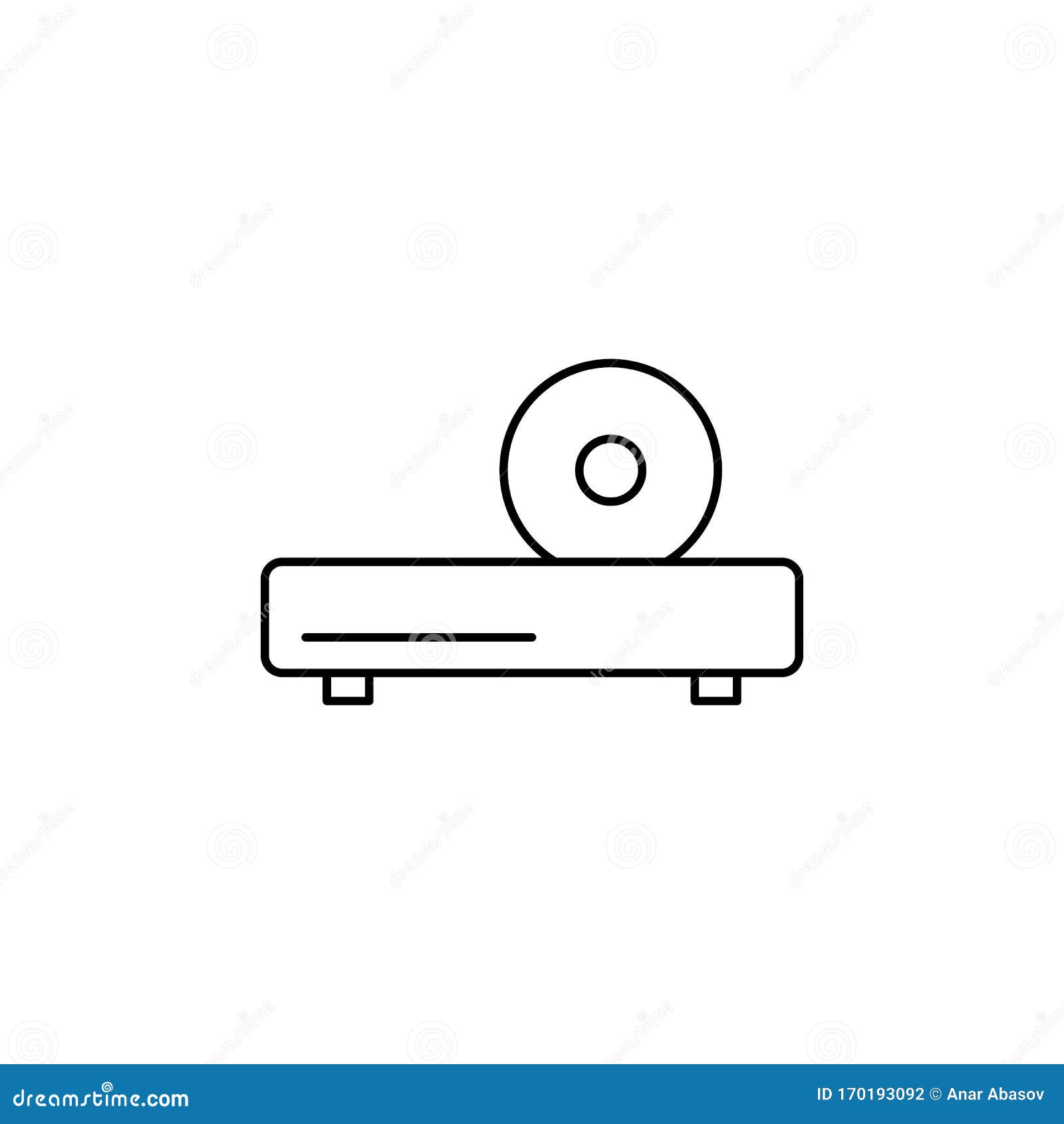 Girlfriend Current window CD Player Icon. Element of Simple Web Icon with Name for Mobile Concept and  Web Apps Stock Illustration - Illustration of musical, music: 170193092