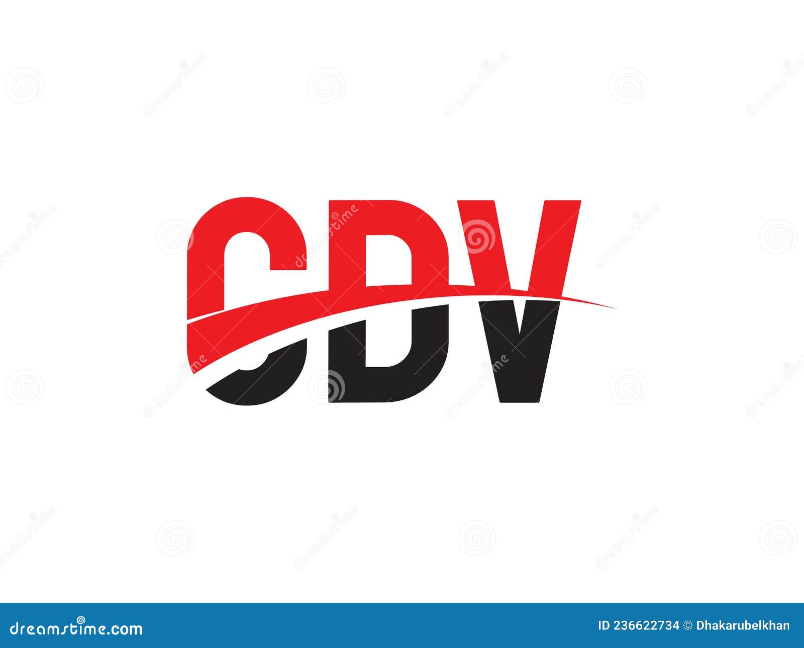CDV Letter Initial Logo Design Vector Illustration Stock Vector -  Illustration of logo, background: 236622734, image size:1600x1290
