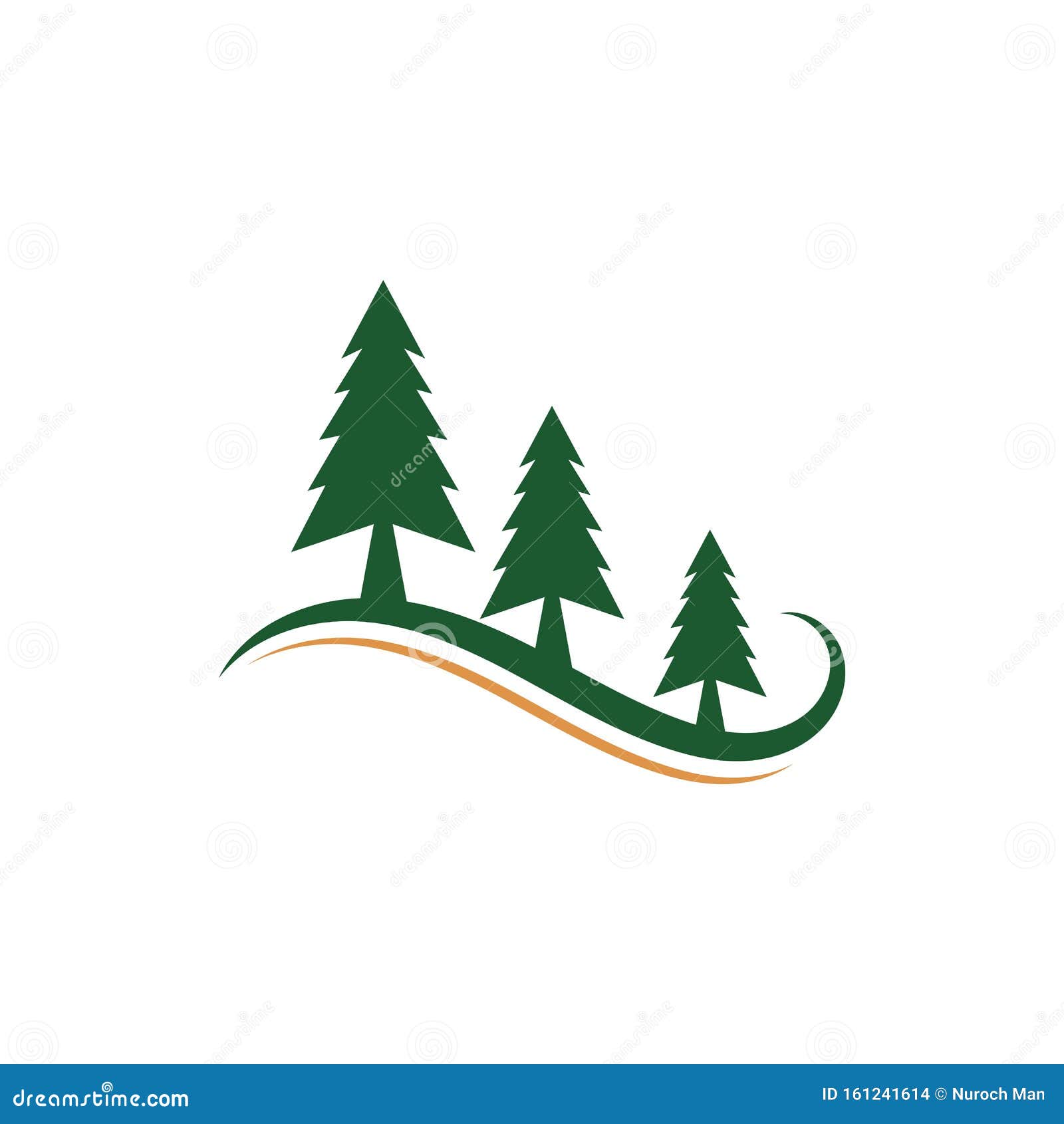 cedar tree logo template  