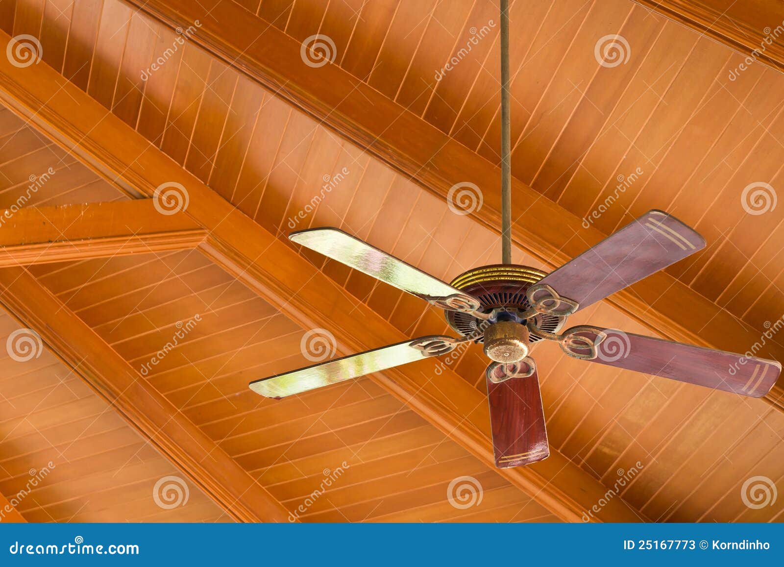 Ceiling fan stock image. Image of white, ceiling, blowing 25167773
