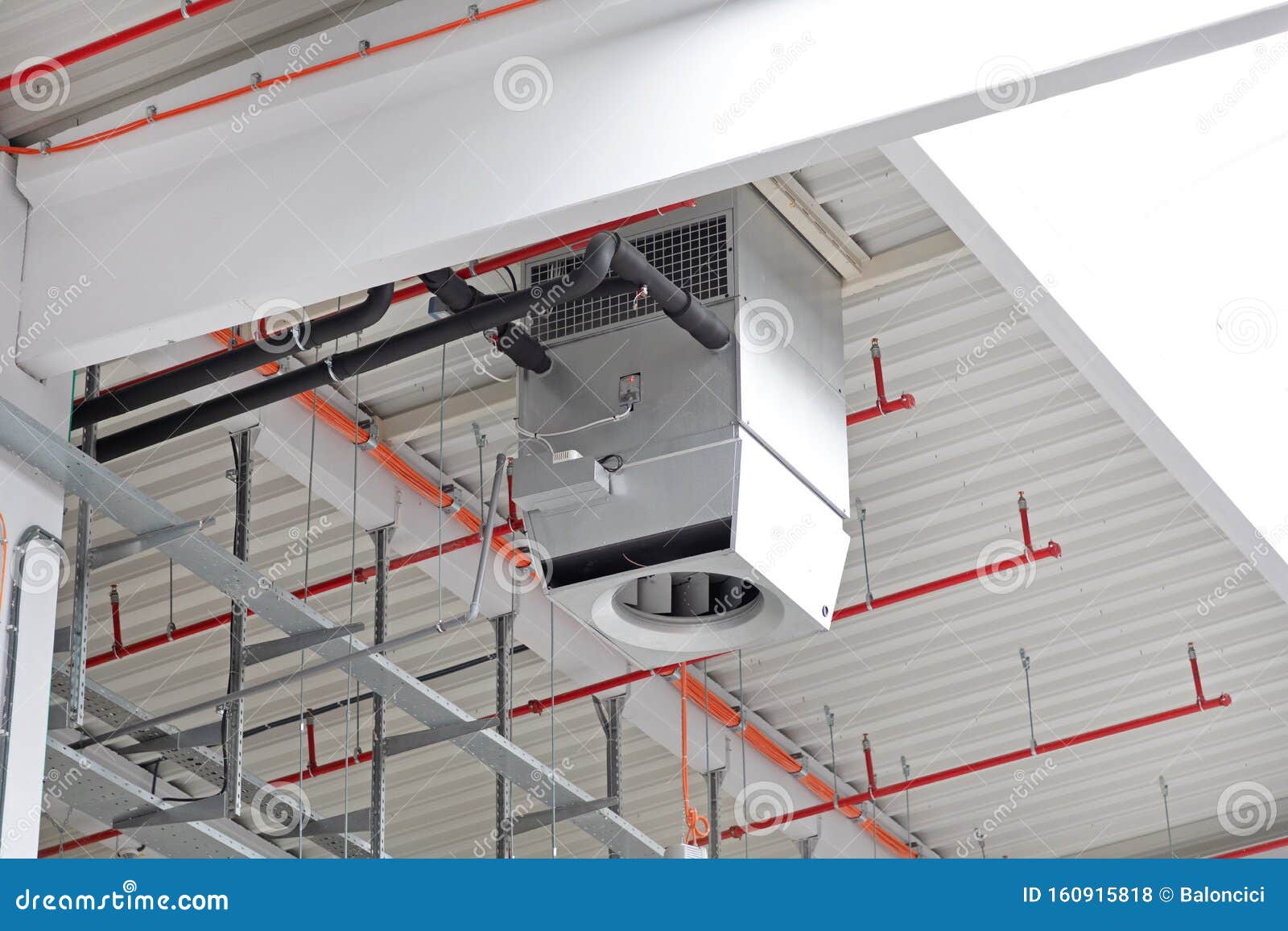 Ceiling Hvac Stock Photo Image Of Conditioner Vents 160915818