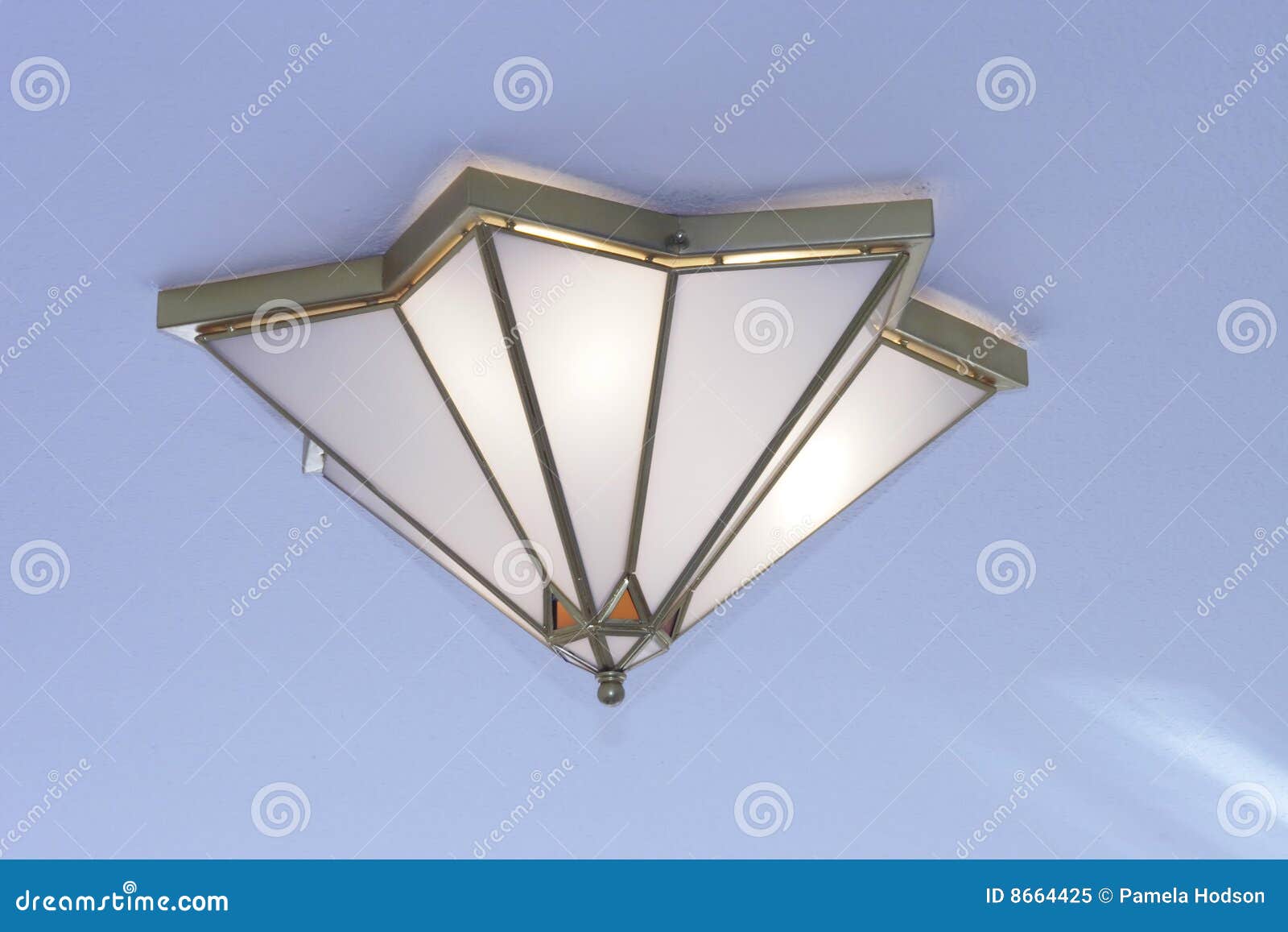 Ceiling Light Stock Image Image Of Metal Light Bright 8664425