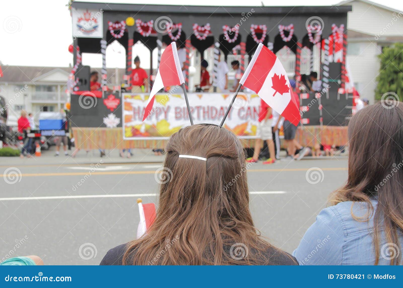 Celebraciones De Canadá En Abbotsford Foto editorial Imagen de