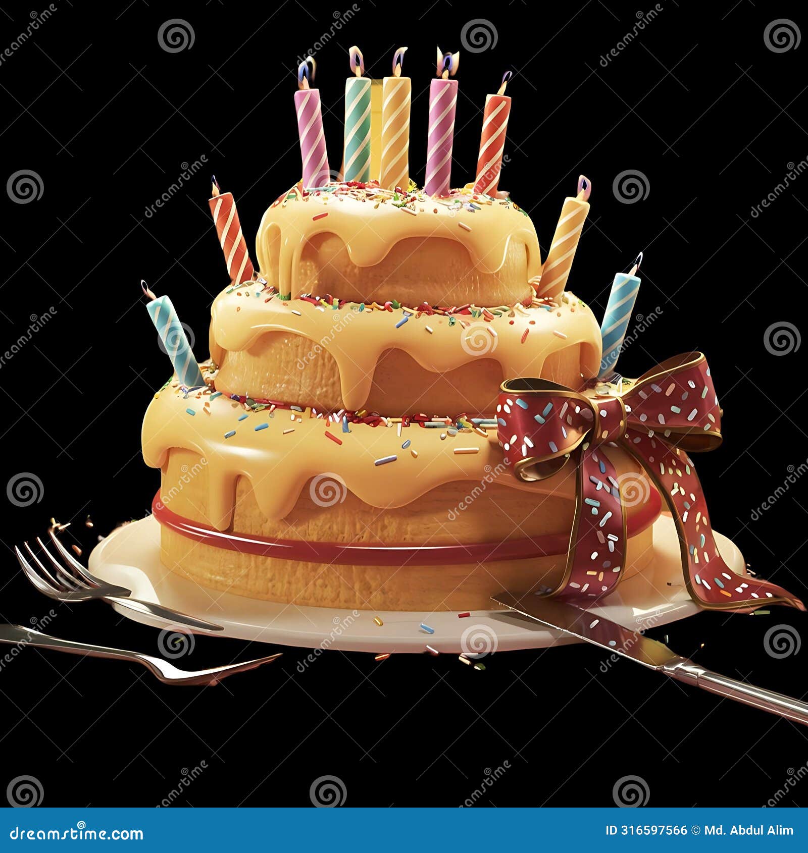 celebrating in style: a festive birthday cake delight