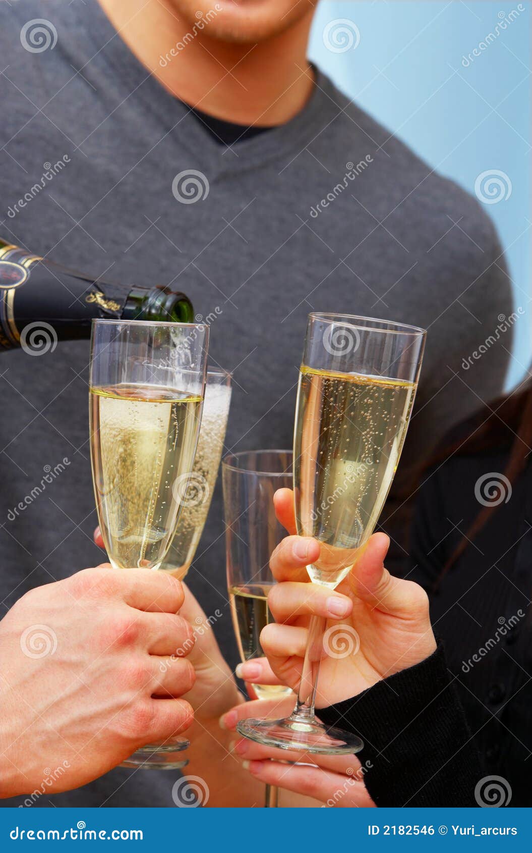 Celebration Drinks stock photo. Image of bubbles, champagne 2182546