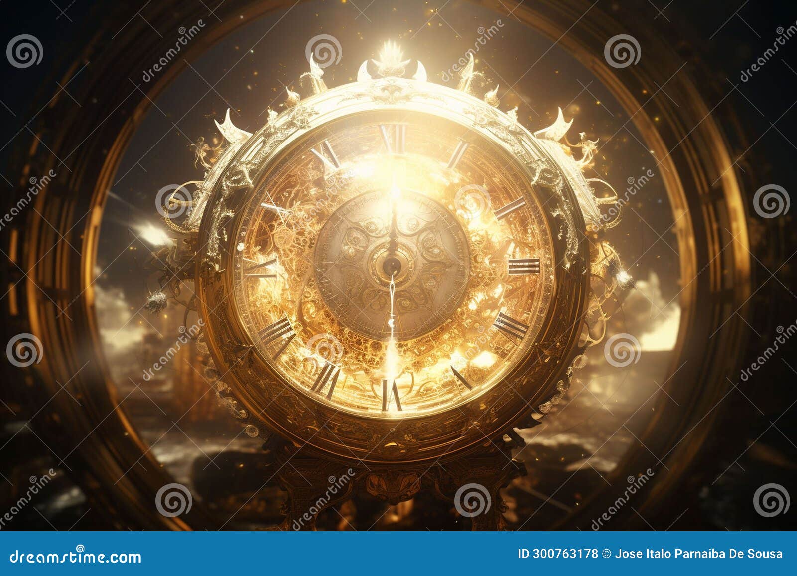 celestial clockwork orchestrating a mesmerizing