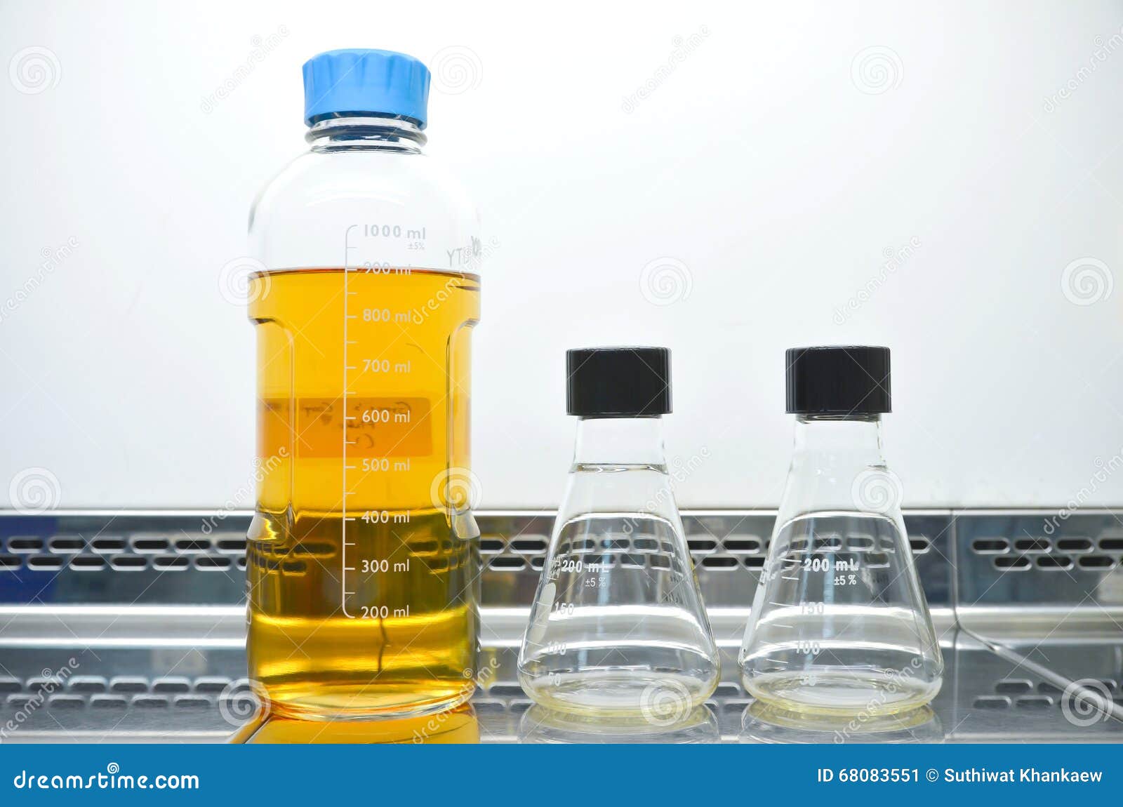 Cell culture medium stock image. Image of label, biological 68083551