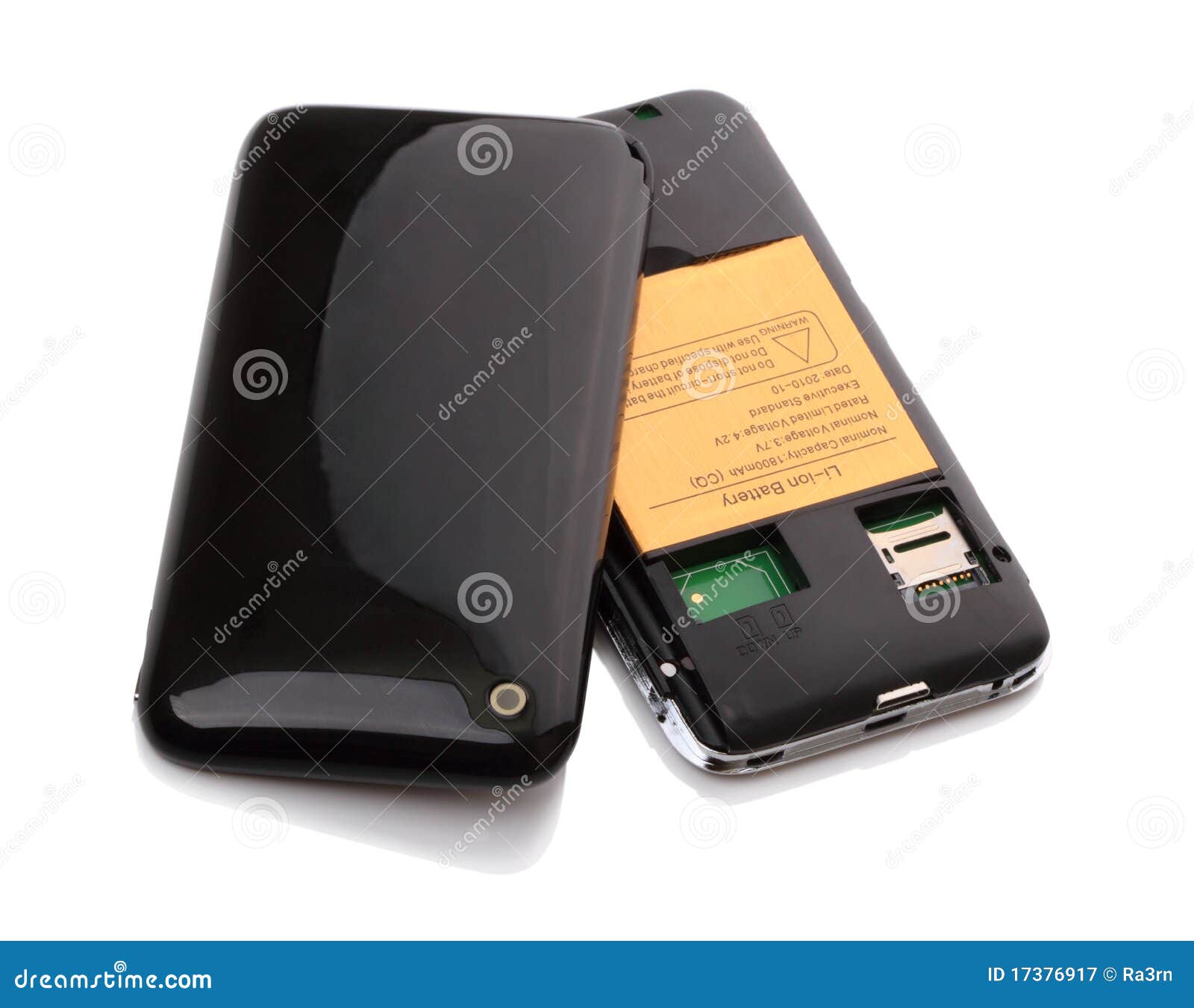 Cell Phone For 2 SIM-card Royalty Free Stock Photography - Image: 17376917