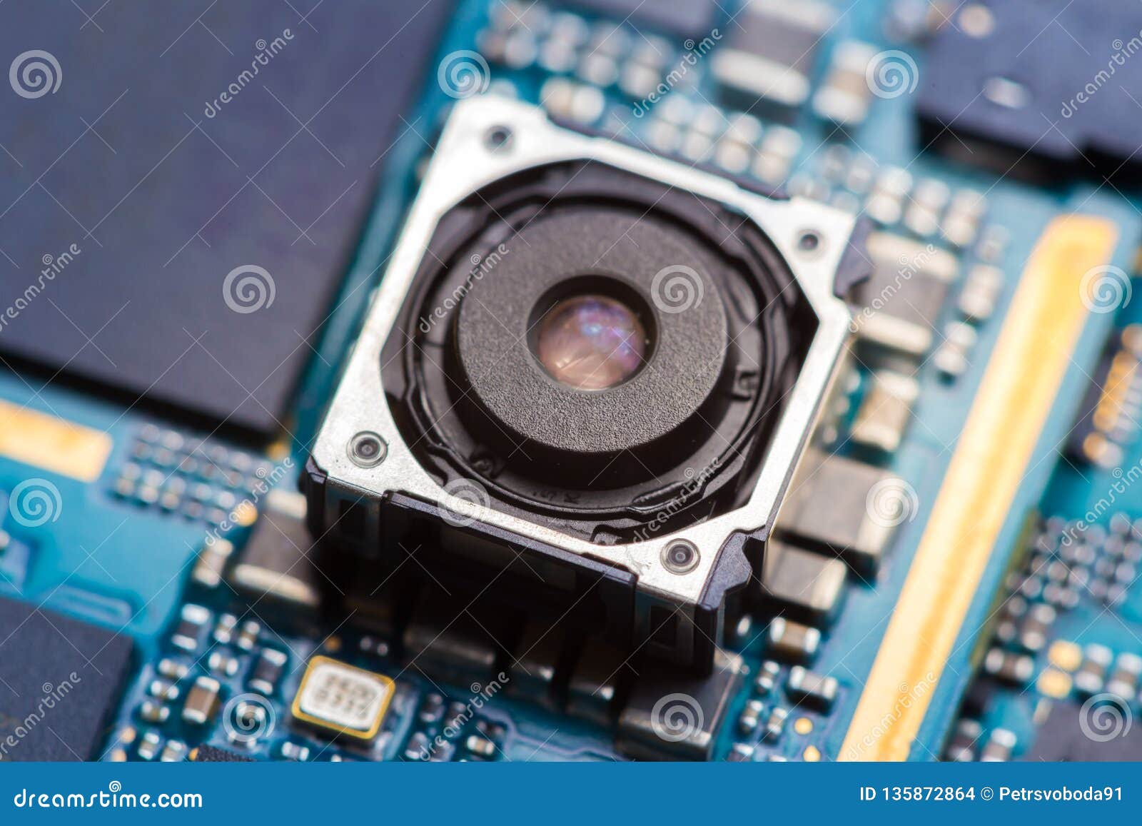 Cell Phone Camera Module with Other Parts of Device, Service and Repair