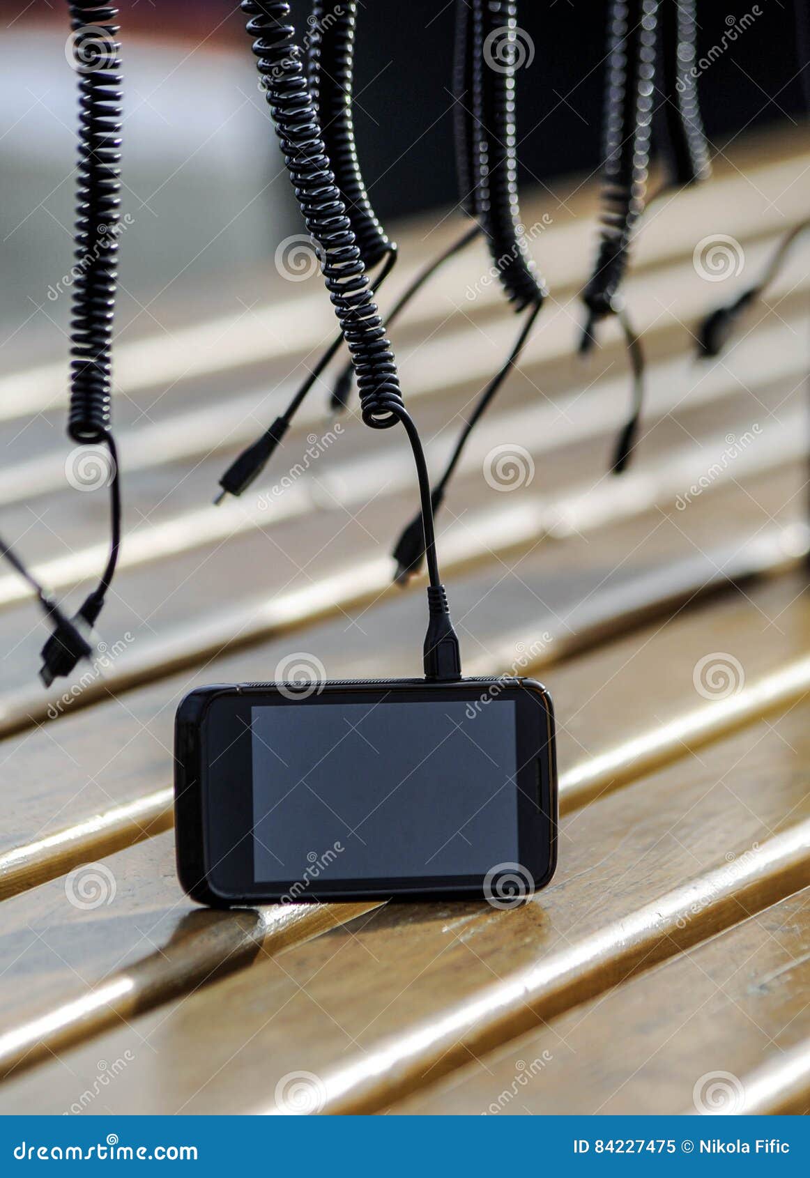 Cell Phone Charging Battery Stock Image Image of micro, adapter 84227475