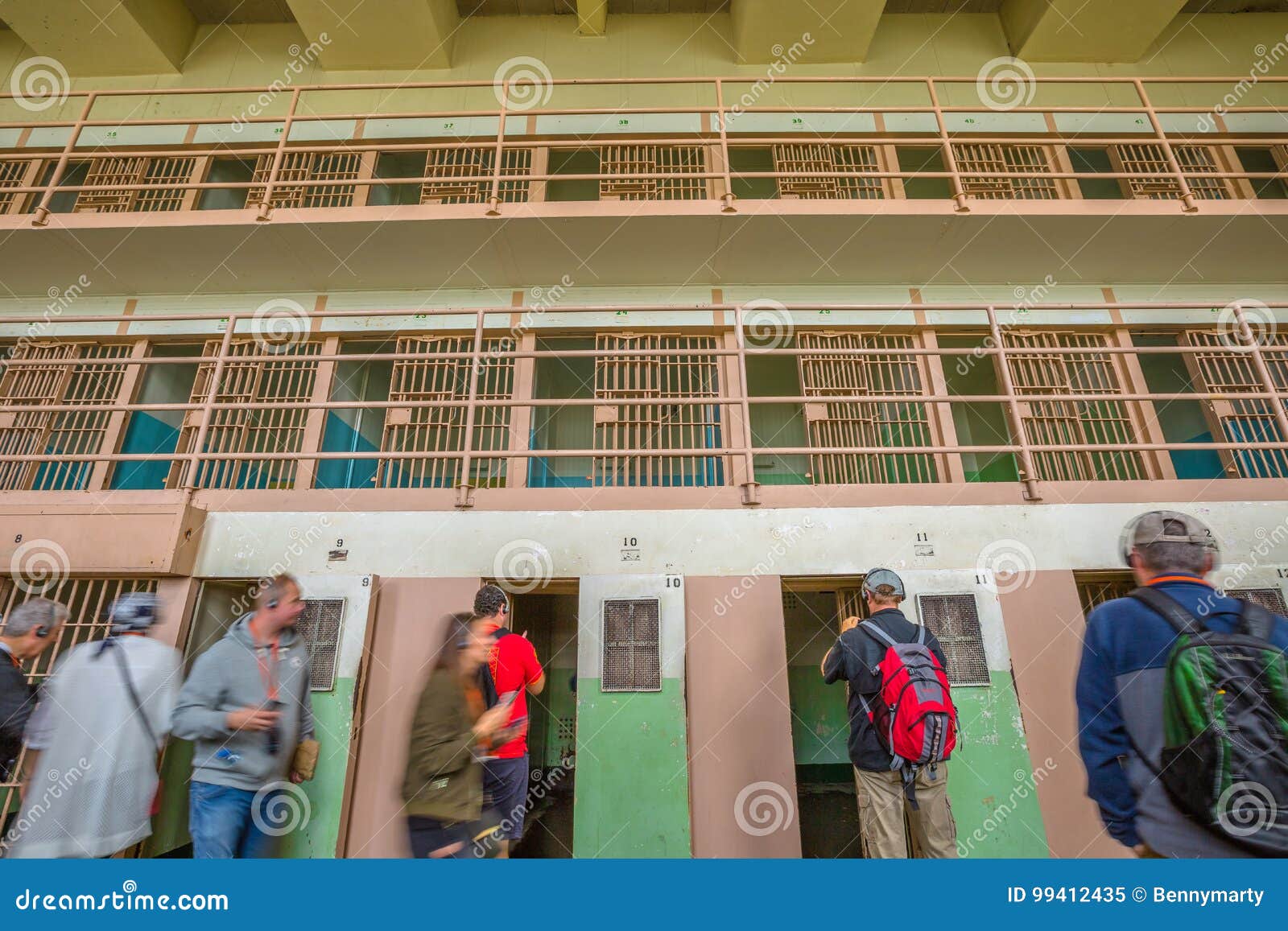 Cella Di Prigione All'isola Di Alcatraz Fotografia Stock - Immagine Di - Foto 2
